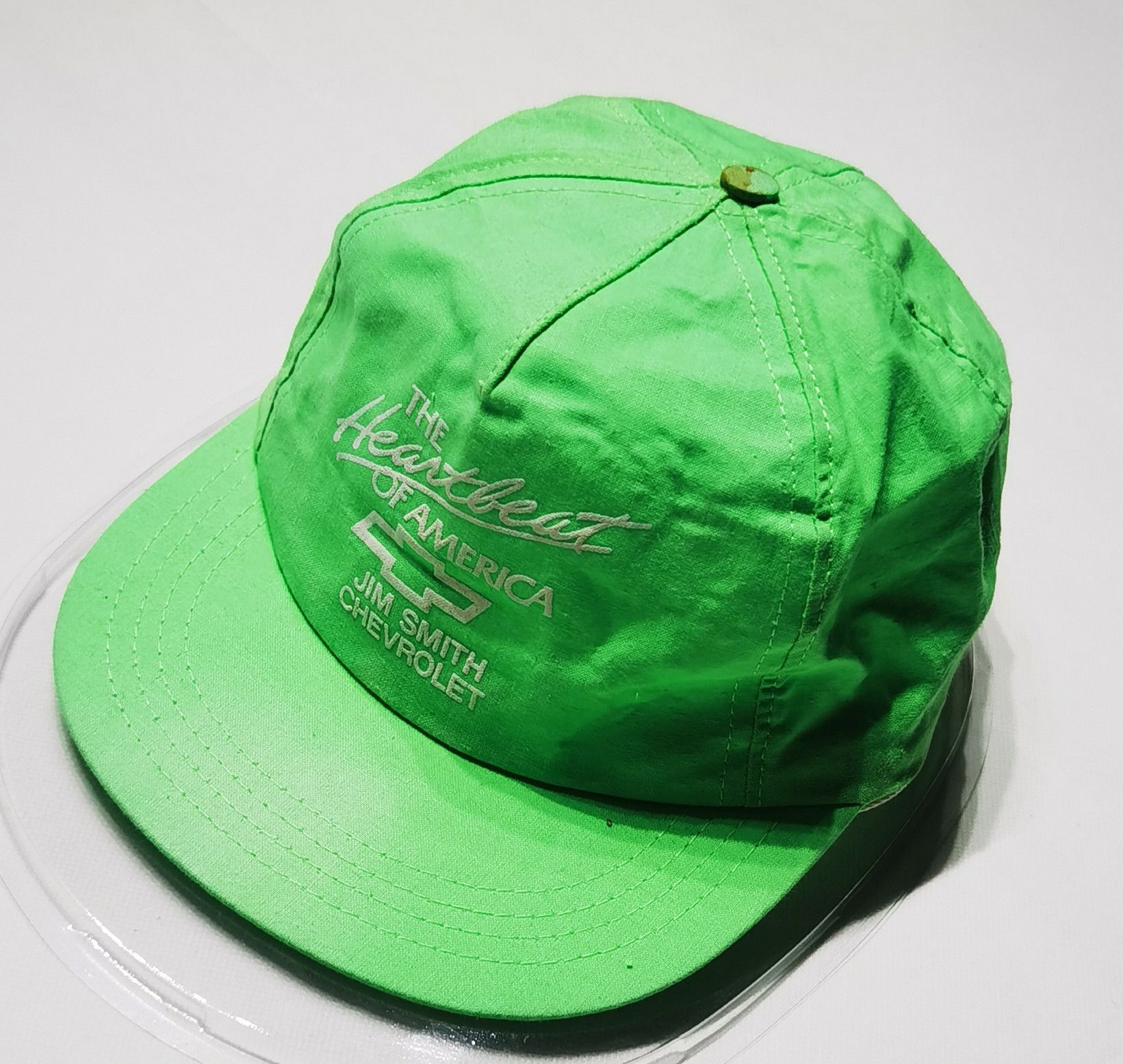 Chevrolet Vintage Jim Smith Chevrolet Green Cap/hat Size ONE SIZE - 1 Thumbnail