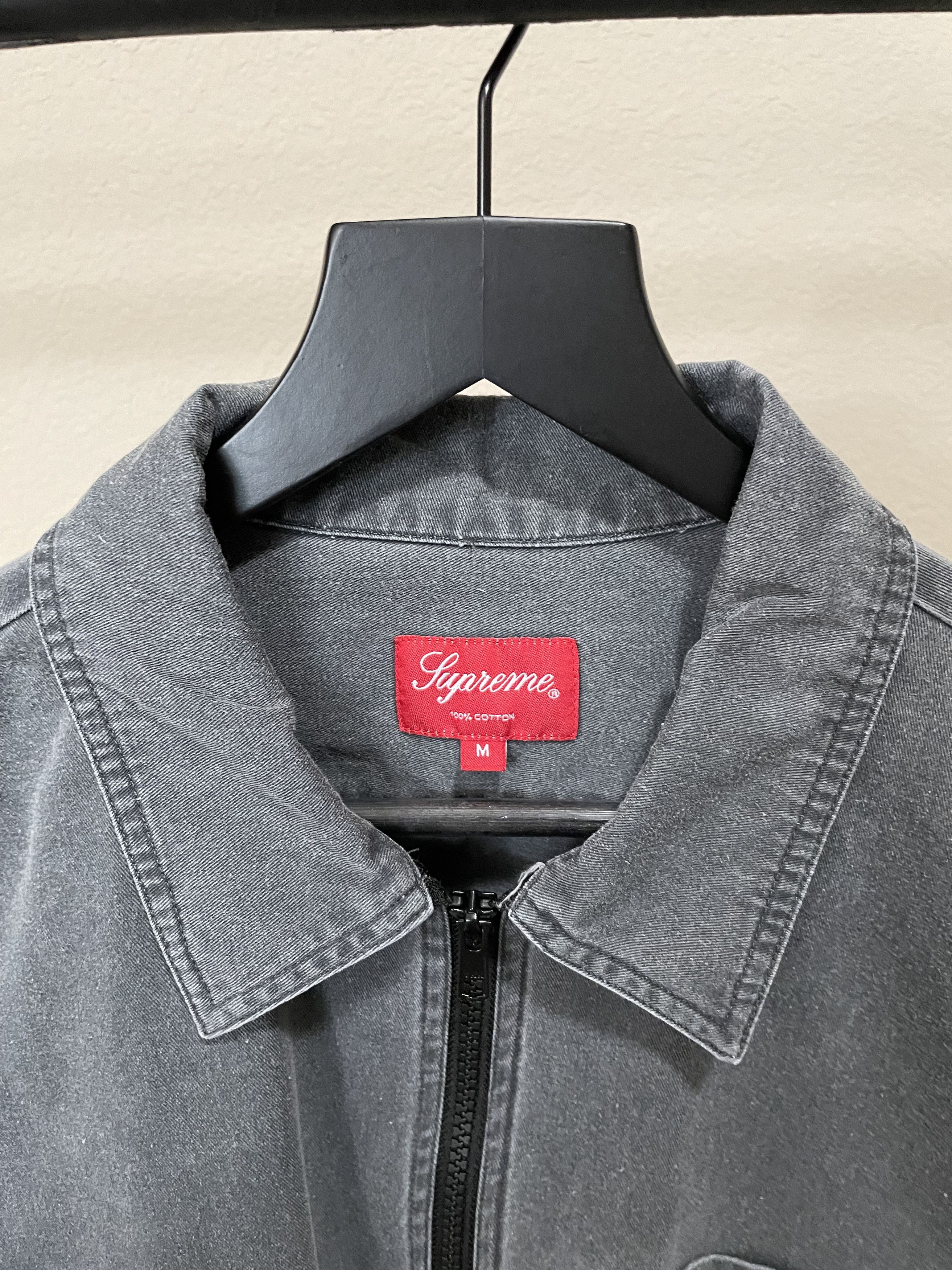Supreme Supreme Twill Half Zip Shirt | Grailed