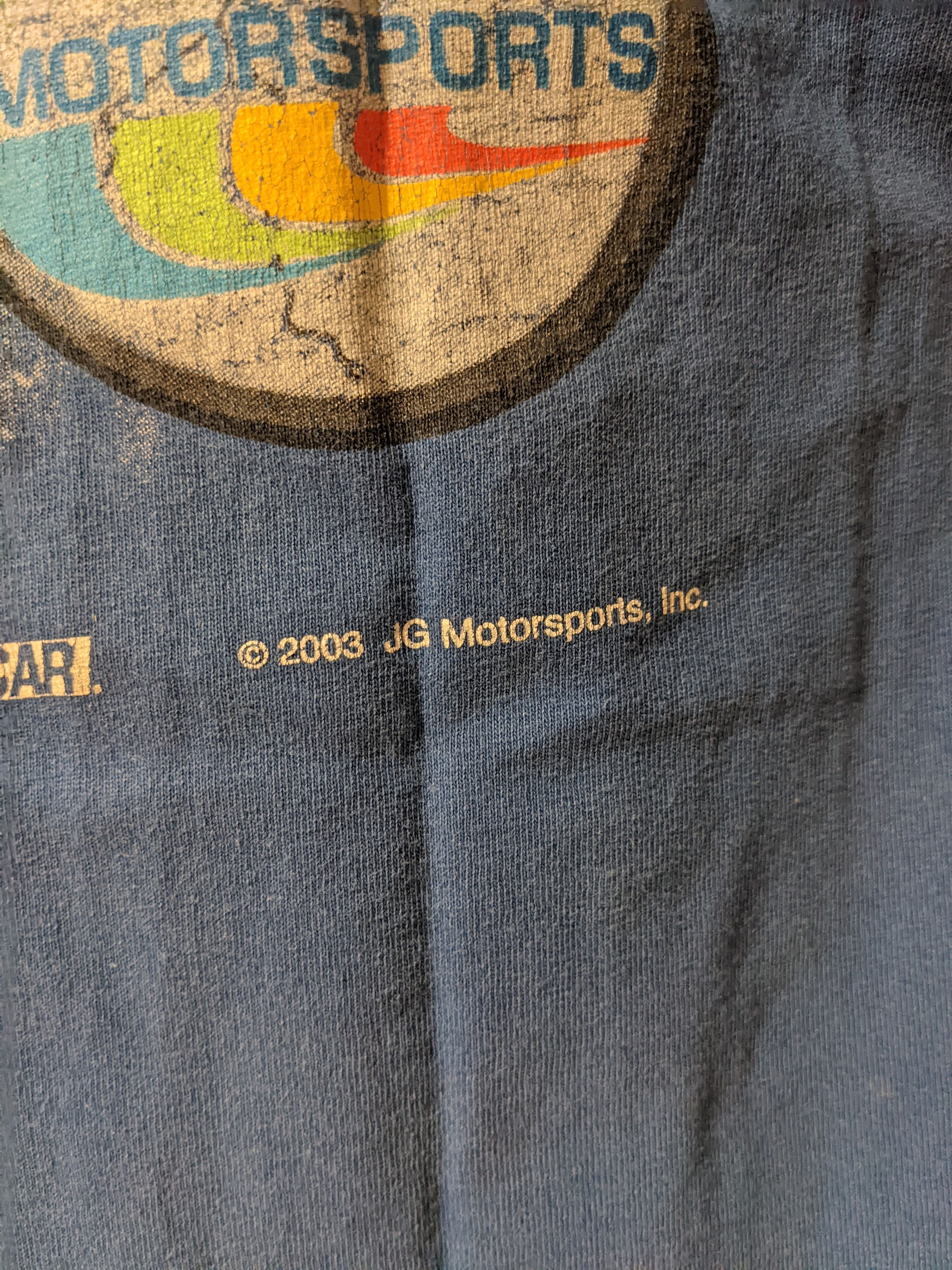Vintage Vintage 2003 Jeff Gordon NASCAR Tee Size US XL / EU 56 / 4 - 6 Thumbnail