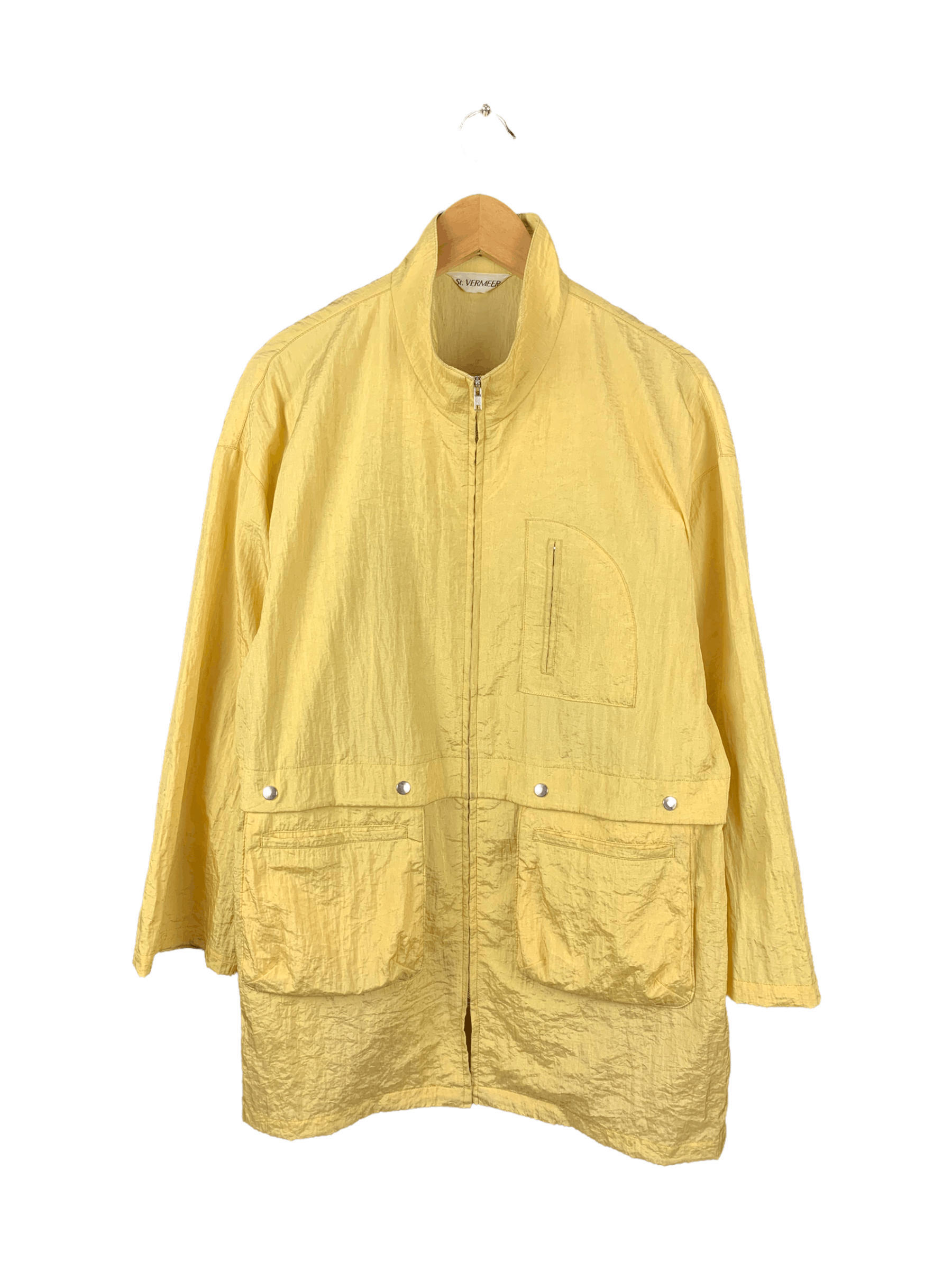Japanese Brand 🔥Vintage St. Vermeer Light Zipper Jacket Size US L / EU 52-54 / 3 - 1 Thumbnail