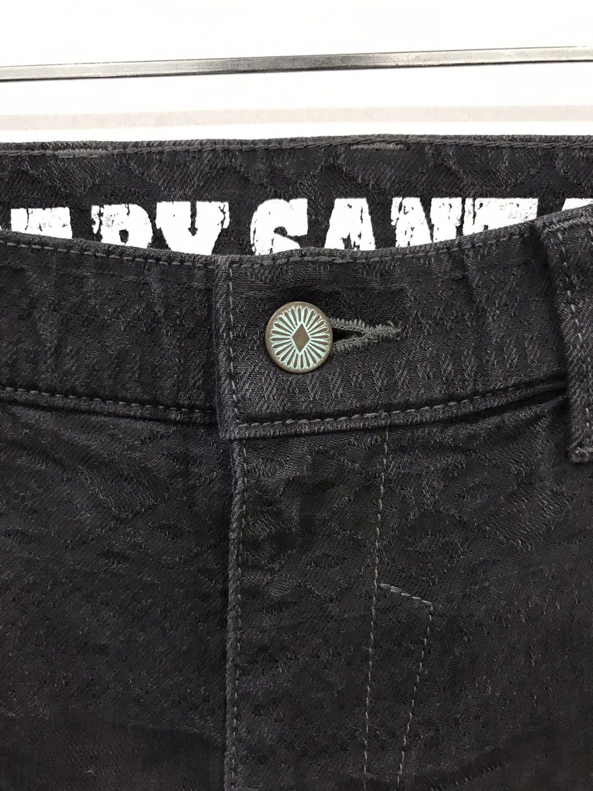 Designer × Japanese Brand Santafe Japan Thunderbird Motive Stretchable Pant Size US 33 - 2 Thumbnail