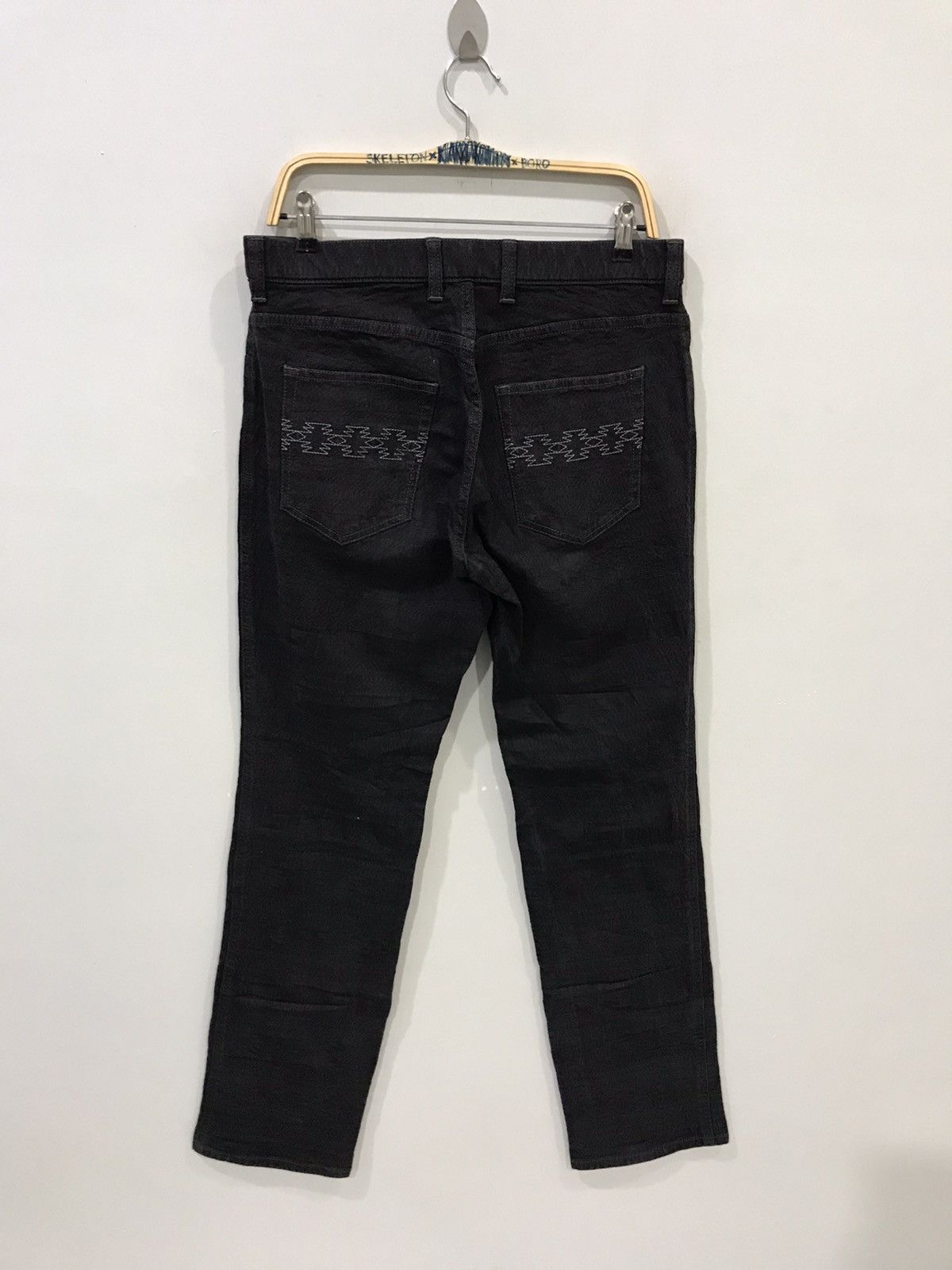 Designer × Japanese Brand Santafe Japan Thunderbird Motive Stretchable Pant Size US 33 - 4 Thumbnail