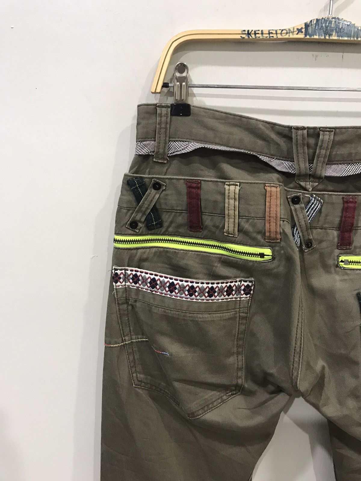 Japanese Brand × Seditionaries Dominate Japan Handcrafted double Waist Multipockets Pant Size US 32 / EU 48 - 8 Thumbnail