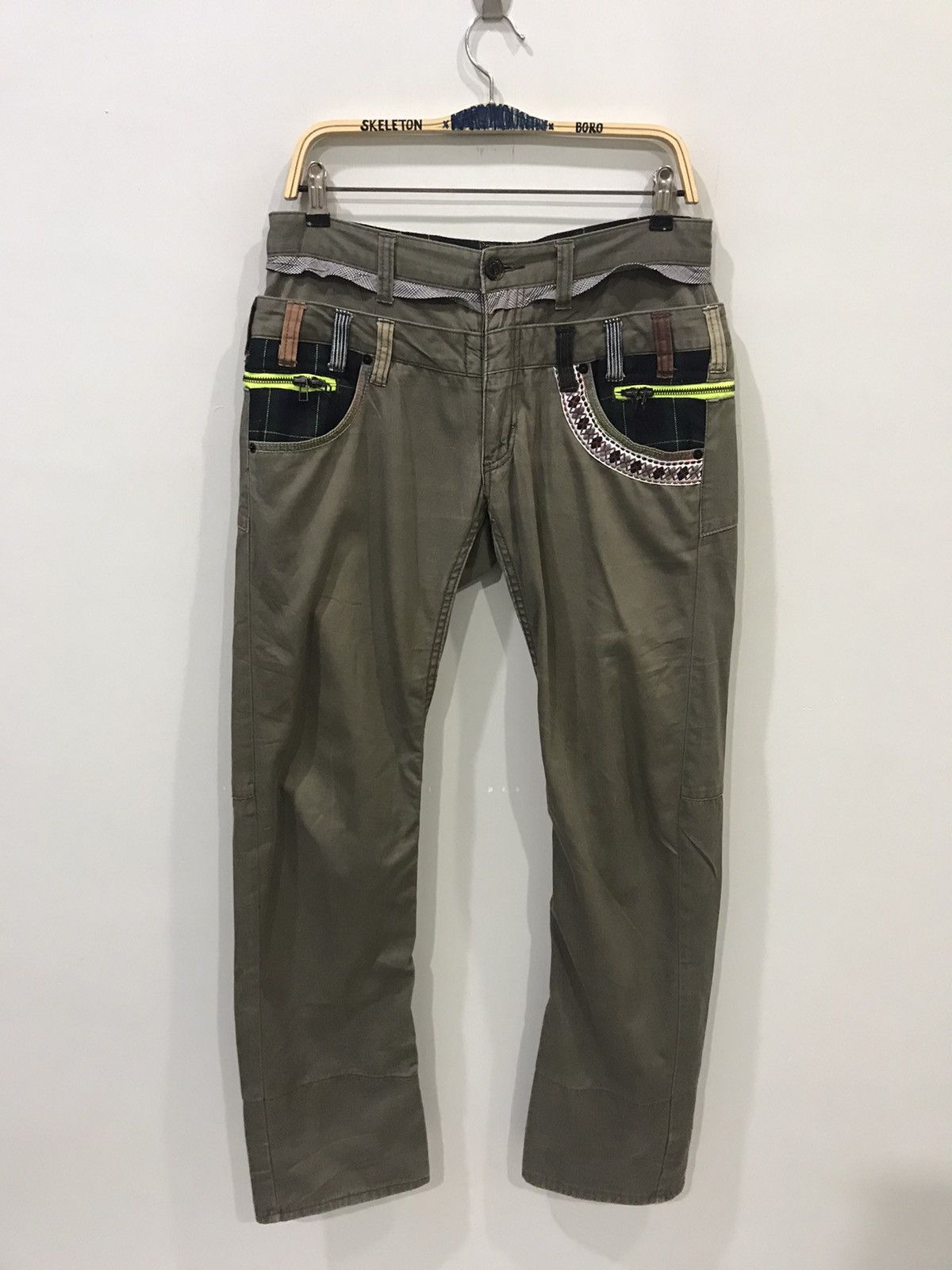 Japanese Brand × Seditionaries Dominate Japan Handcrafted double Waist Multipockets Pant Size US 32 / EU 48 - 1 Thumbnail