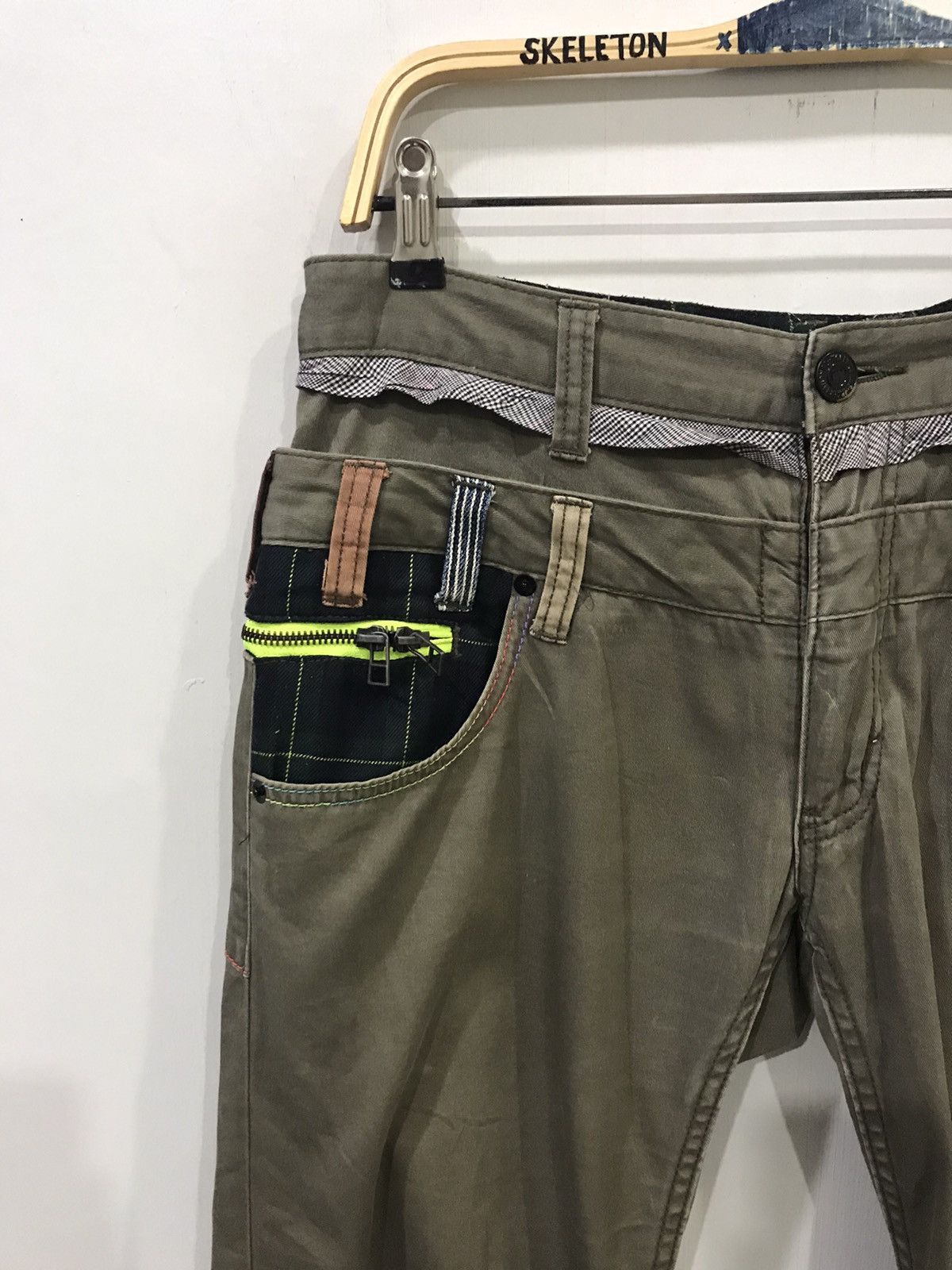 Japanese Brand × Seditionaries Dominate Japan Handcrafted double Waist Multipockets Pant Size US 32 / EU 48 - 3 Thumbnail