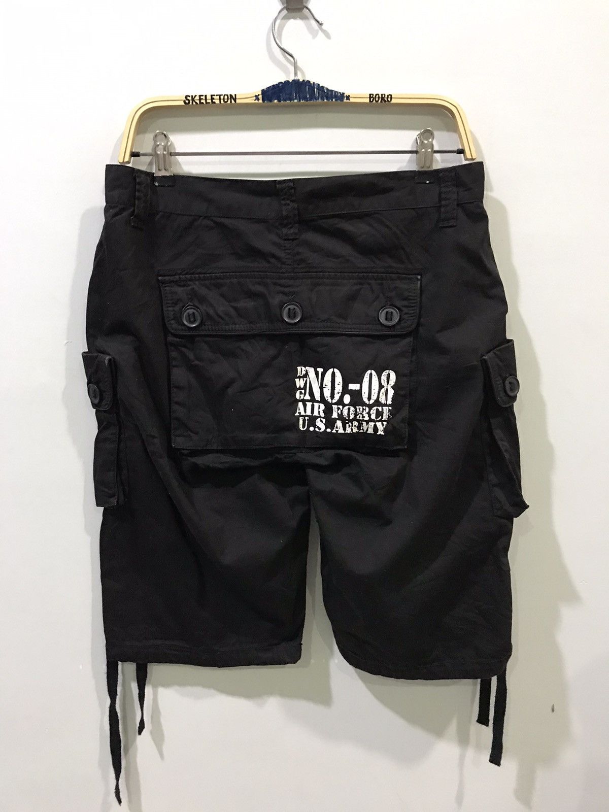 Other Monkey Short Pant US Air Force Print Thigh Strap Size US 31 - 3 Thumbnail