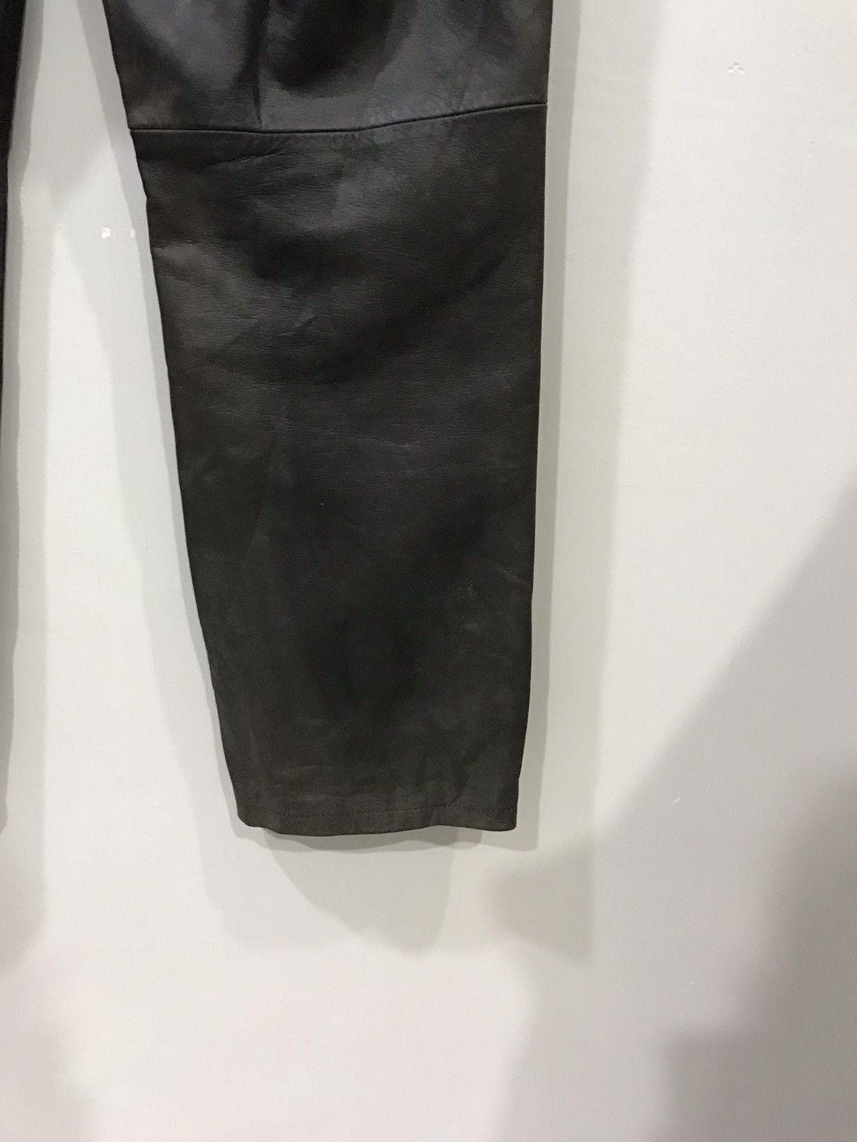 Genuine Leather × Japanese Brand DOMON HOMME Japan Real Sturdy Leather Pant Size US 31 - 14 Thumbnail