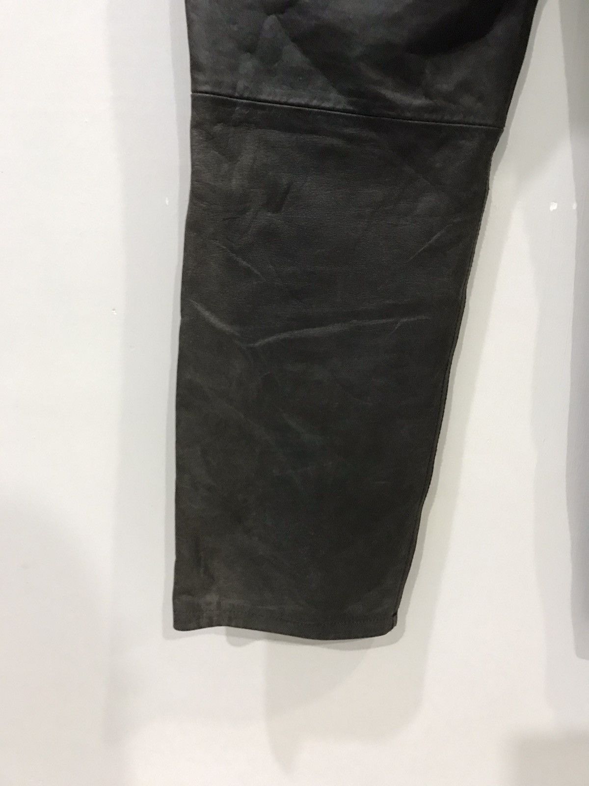 Genuine Leather × Japanese Brand DOMON HOMME Japan Real Sturdy Leather Pant Size US 31 - 15 Thumbnail