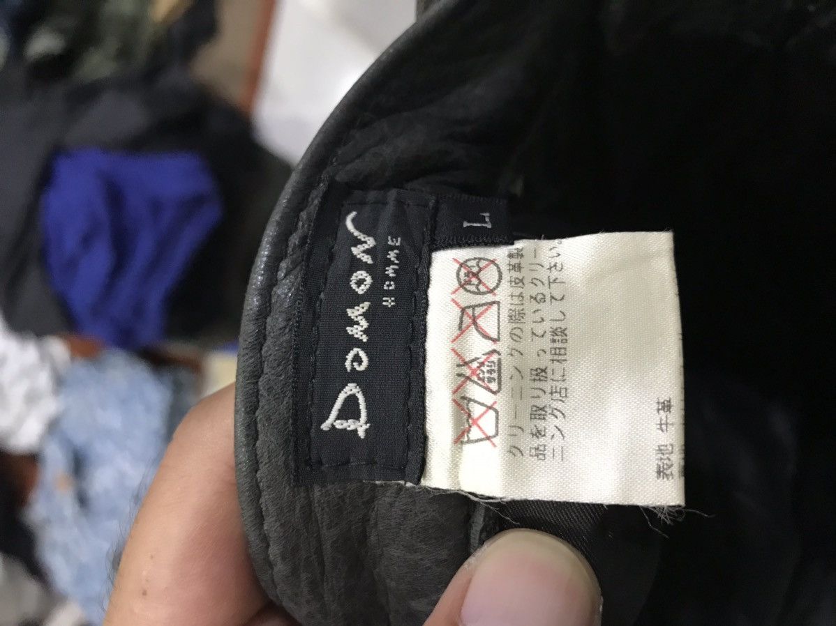 Genuine Leather × Japanese Brand DOMON HOMME Japan Real Sturdy Leather Pant Size US 31 - 16 Thumbnail