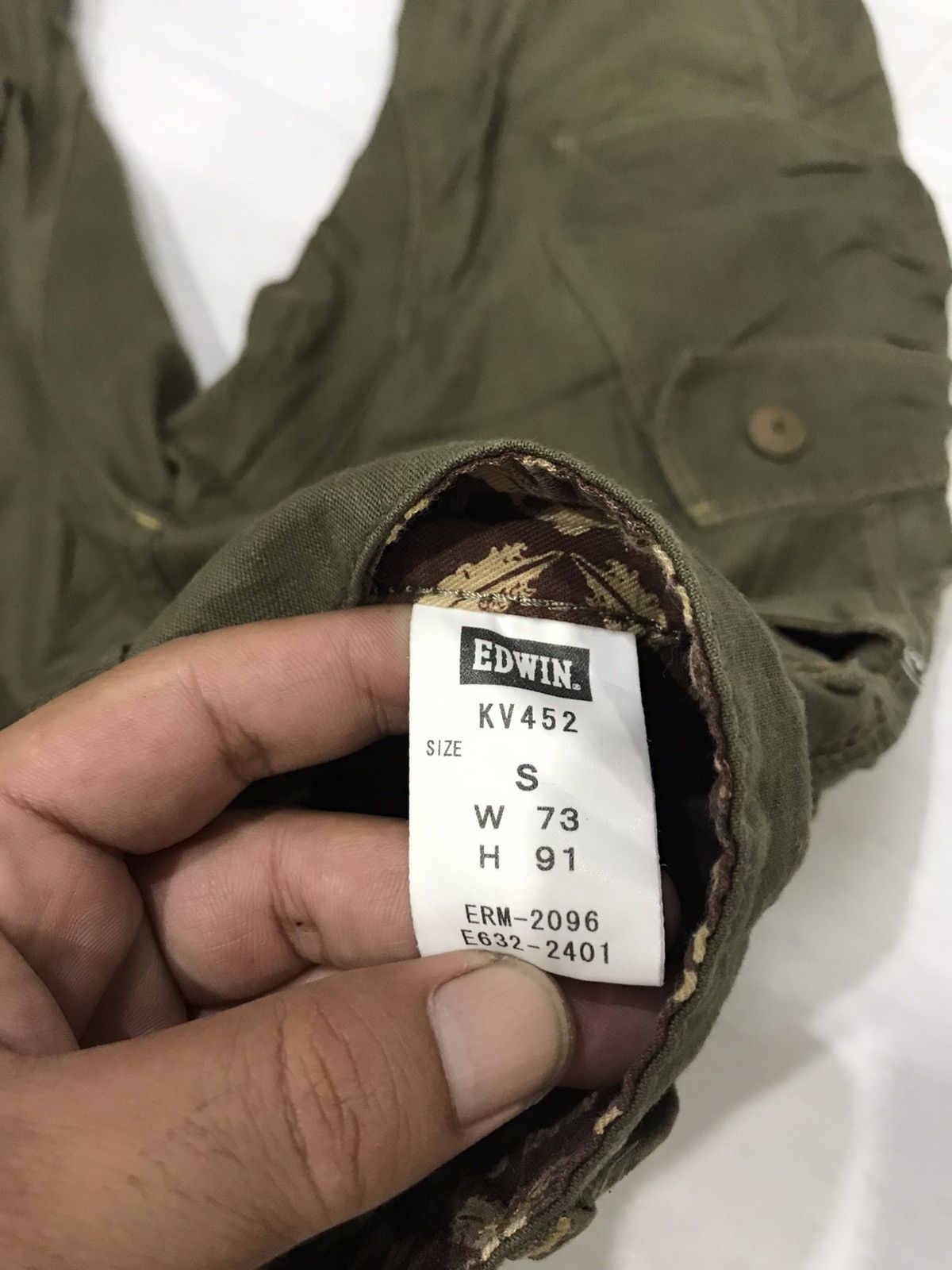 Edwin × Seditionaries EDWIN JLeg Multipocket Military Seditionaries Tactical Pant Size US 31 - 18 Thumbnail