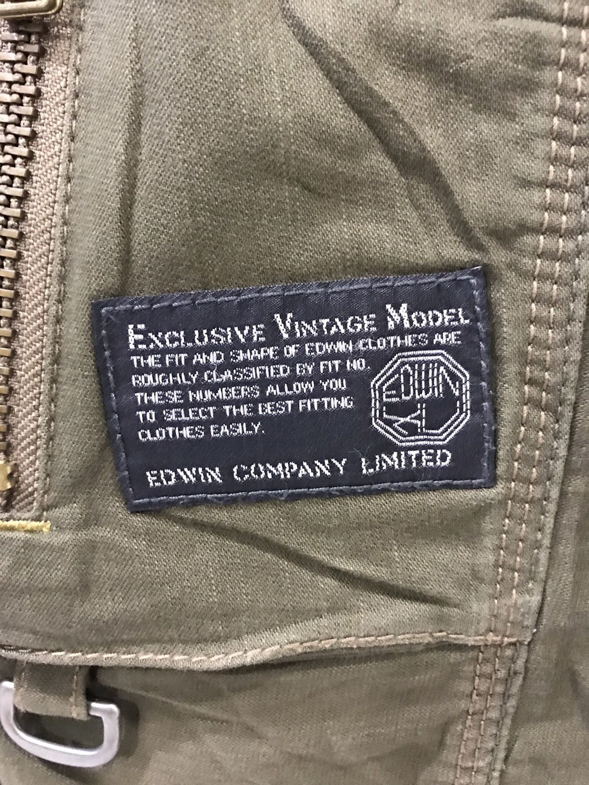 Edwin × Seditionaries EDWIN JLeg Multipocket Military Seditionaries Tactical Pant Size US 31 - 9 Thumbnail