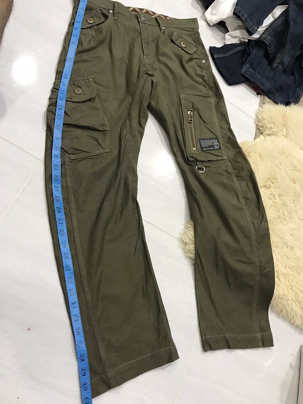 Edwin × Seditionaries EDWIN JLeg Multipocket Military Seditionaries Tactical Pant Size US 31 - 19 Thumbnail