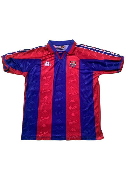 Fc barcelona cheap kappa jersey