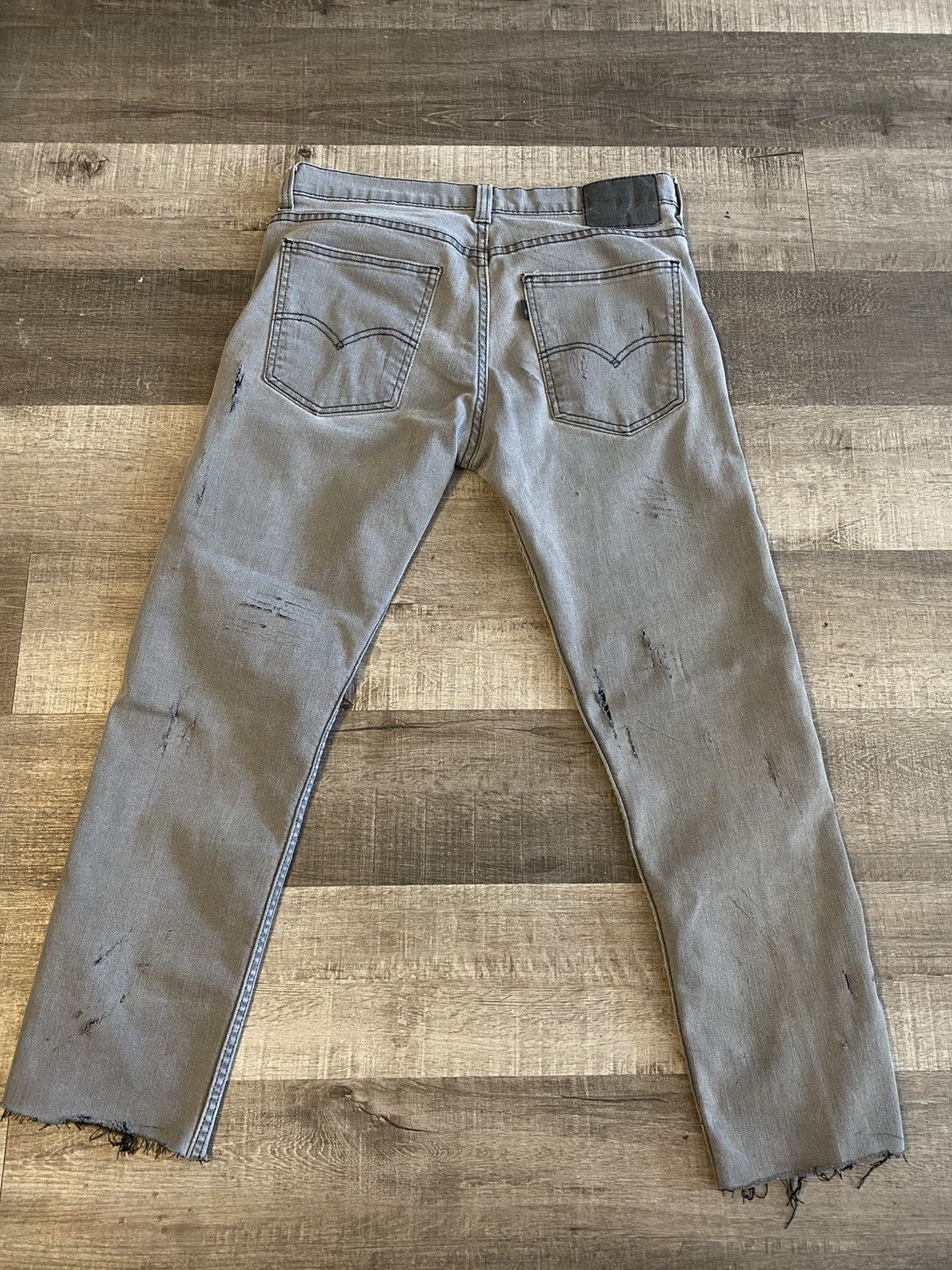 Levi's Distressed Levis Denim Jeans black tab Size US 30 / EU 46 - 9 Thumbnail