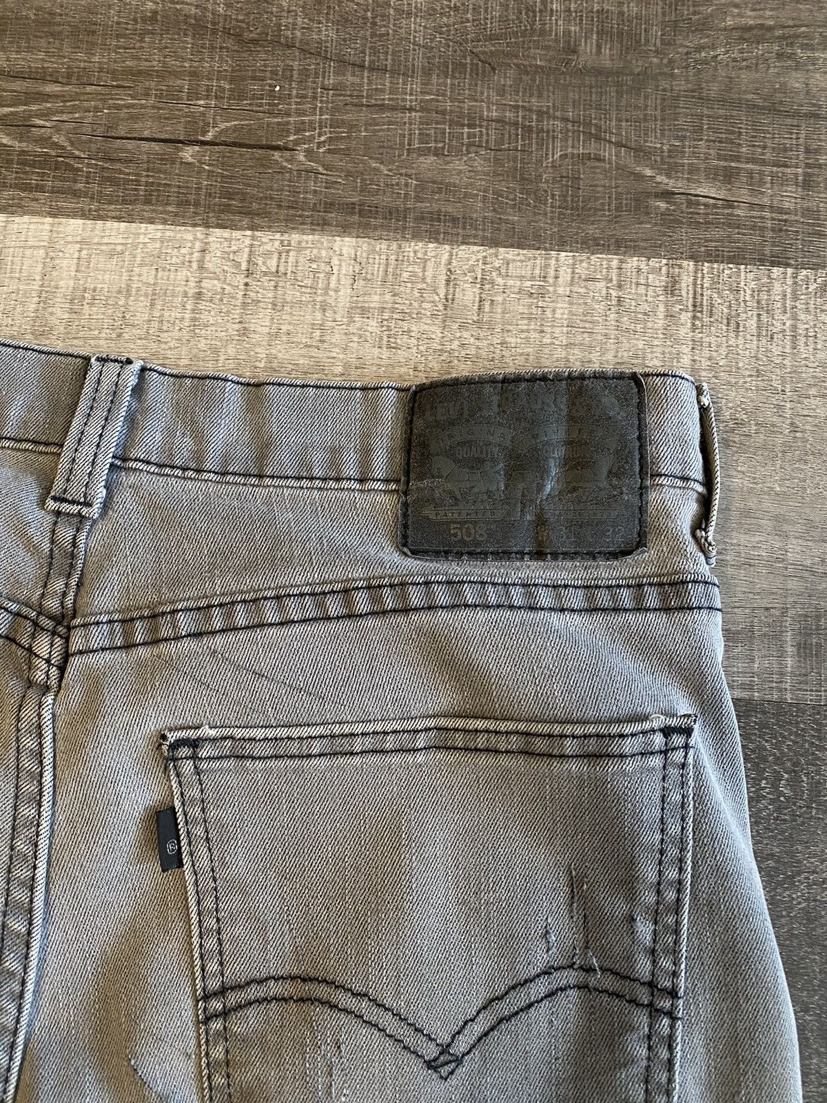 Levi's Distressed Levis Denim Jeans black tab Size US 30 / EU 46 - 2 Thumbnail