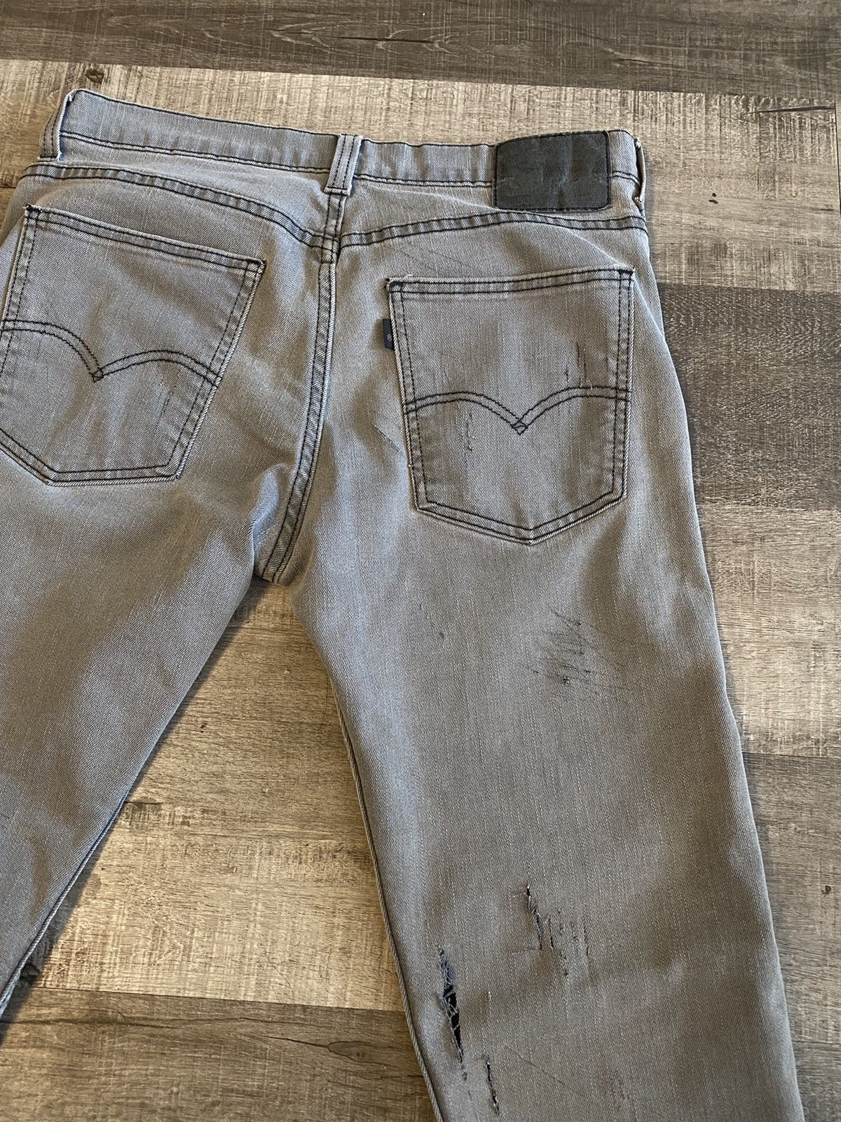 Levi's Distressed Levis Denim Jeans black tab Size US 30 / EU 46 - 11 Thumbnail