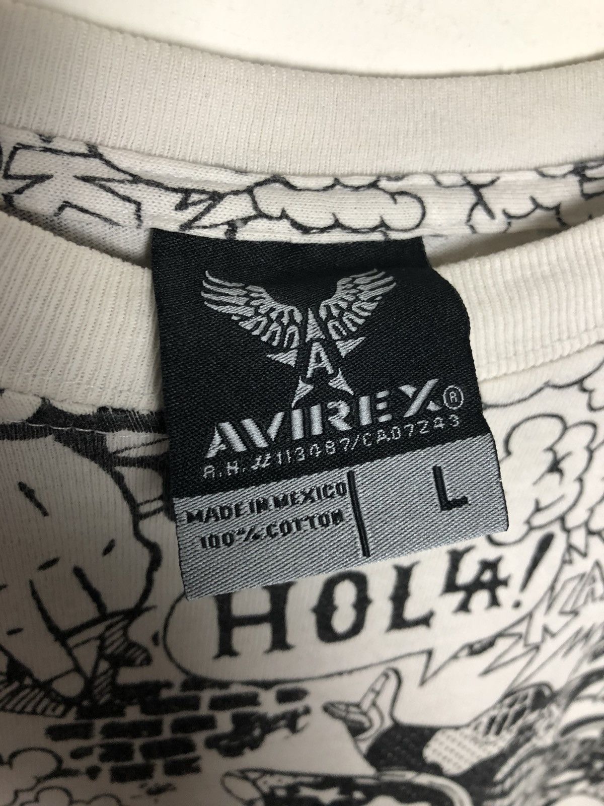 Avirex Avirex Full print tshirt Size US L / EU 52-54 / 3 - 5 Thumbnail