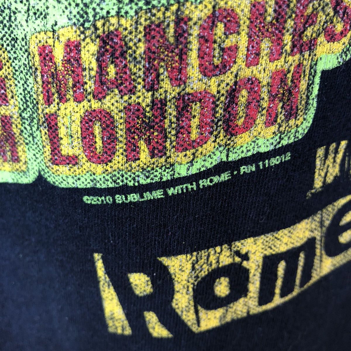 Band Tees × Sublime Sublime with Rome Tour 2010 Tshirt Size US M / EU 48-50 / 2 - 4 Thumbnail