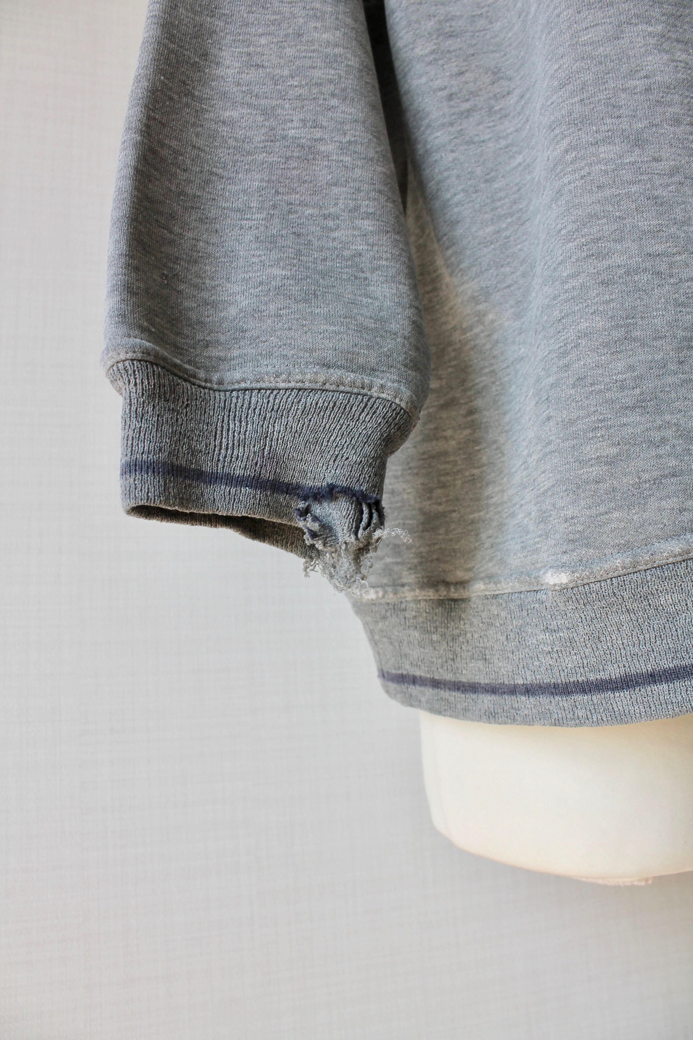 Stussy STUSSY Made in USA Sweatshirt Faded Gray Worn Size US L / EU 52-54 / 3 - 4 Thumbnail