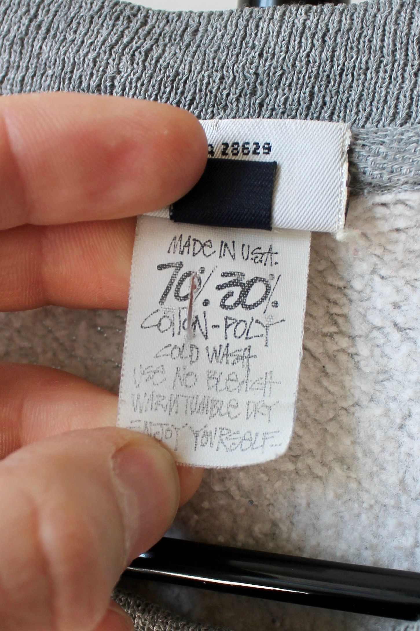 Stussy STUSSY Made in USA Sweatshirt Faded Gray Worn Size US L / EU 52-54 / 3 - 12 Thumbnail
