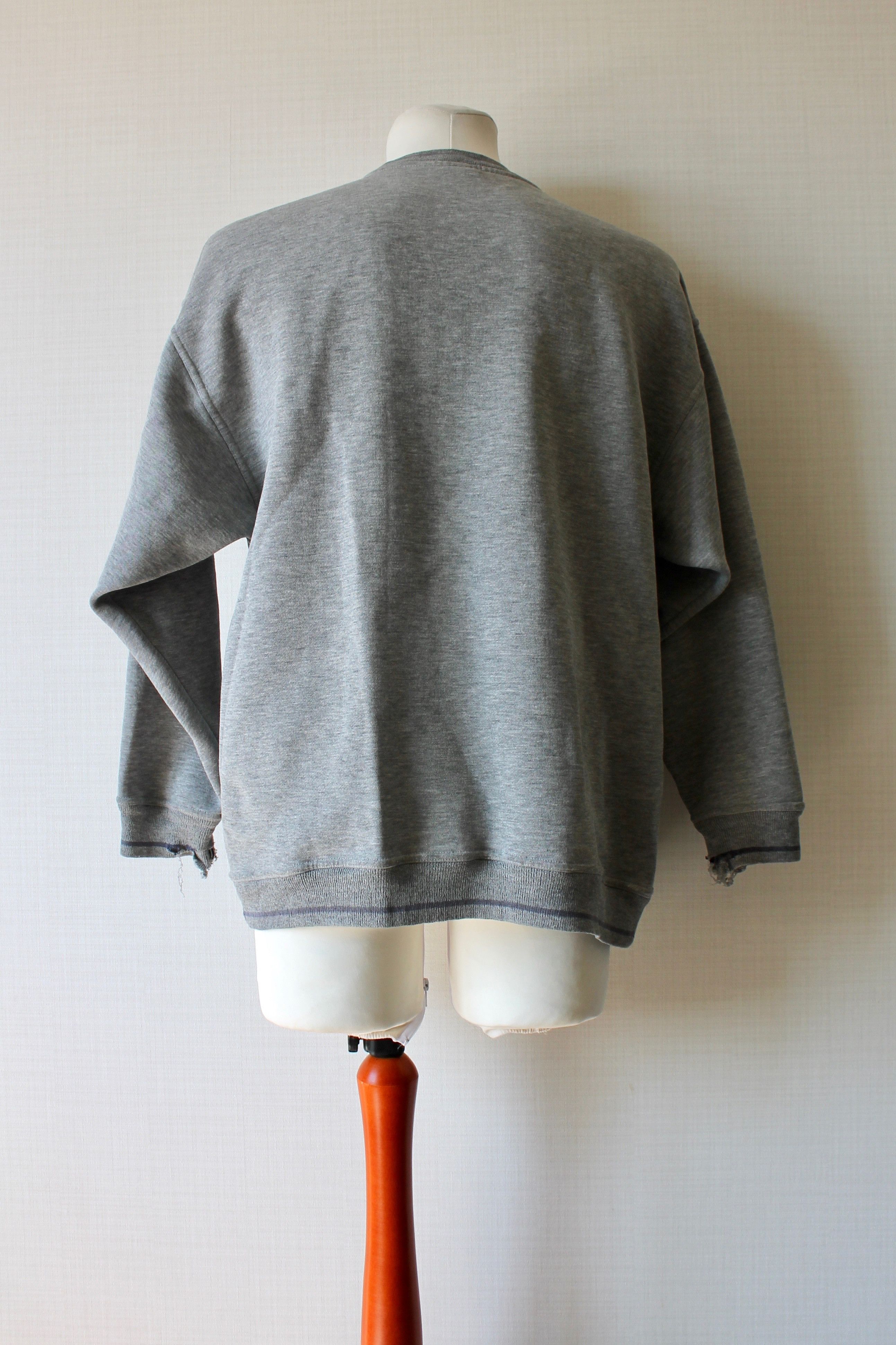 Stussy STUSSY Made in USA Sweatshirt Faded Gray Worn Size US L / EU 52-54 / 3 - 7 Thumbnail