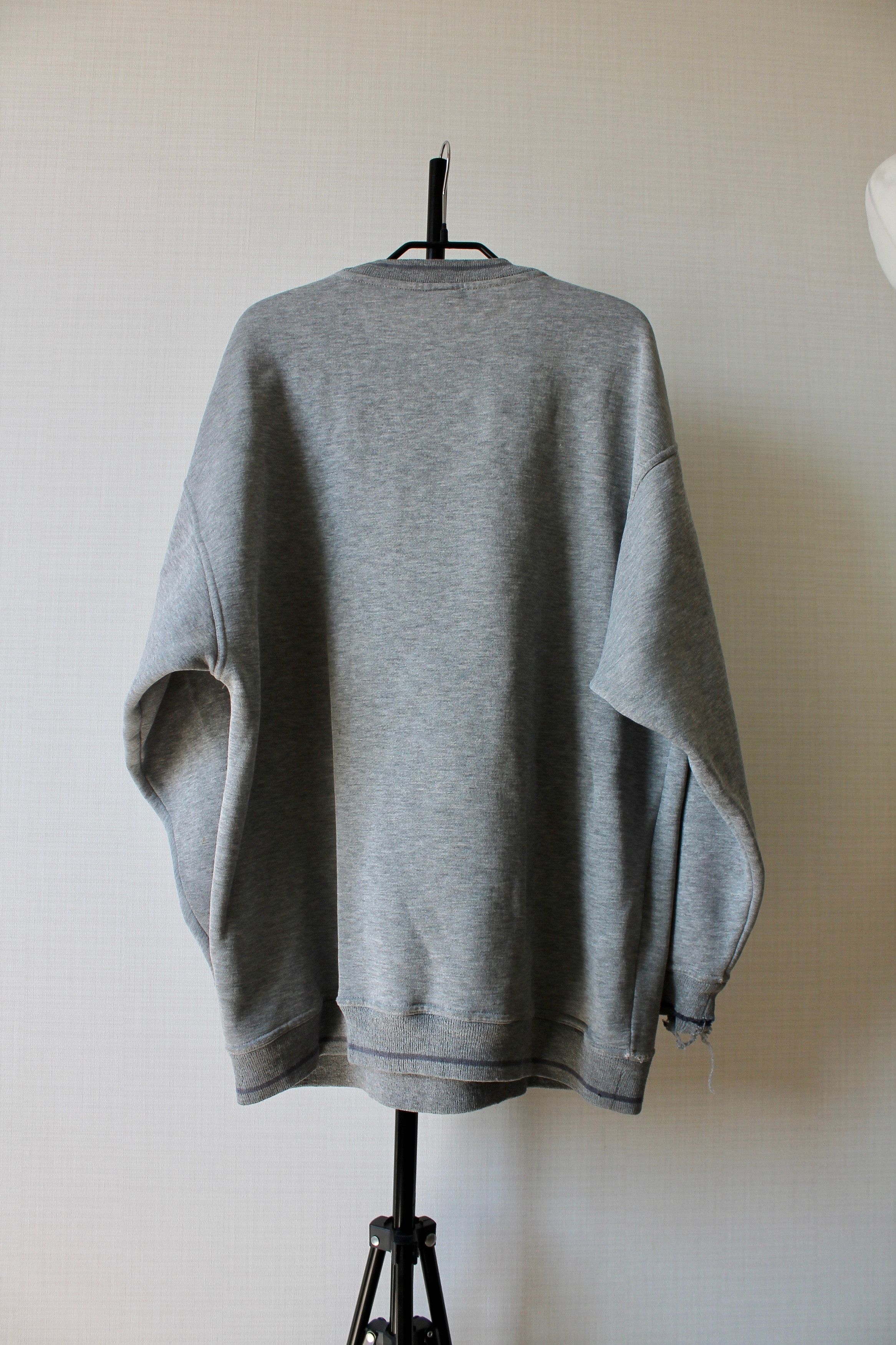 Stussy STUSSY Made in USA Sweatshirt Faded Gray Worn Size US L / EU 52-54 / 3 - 13 Thumbnail