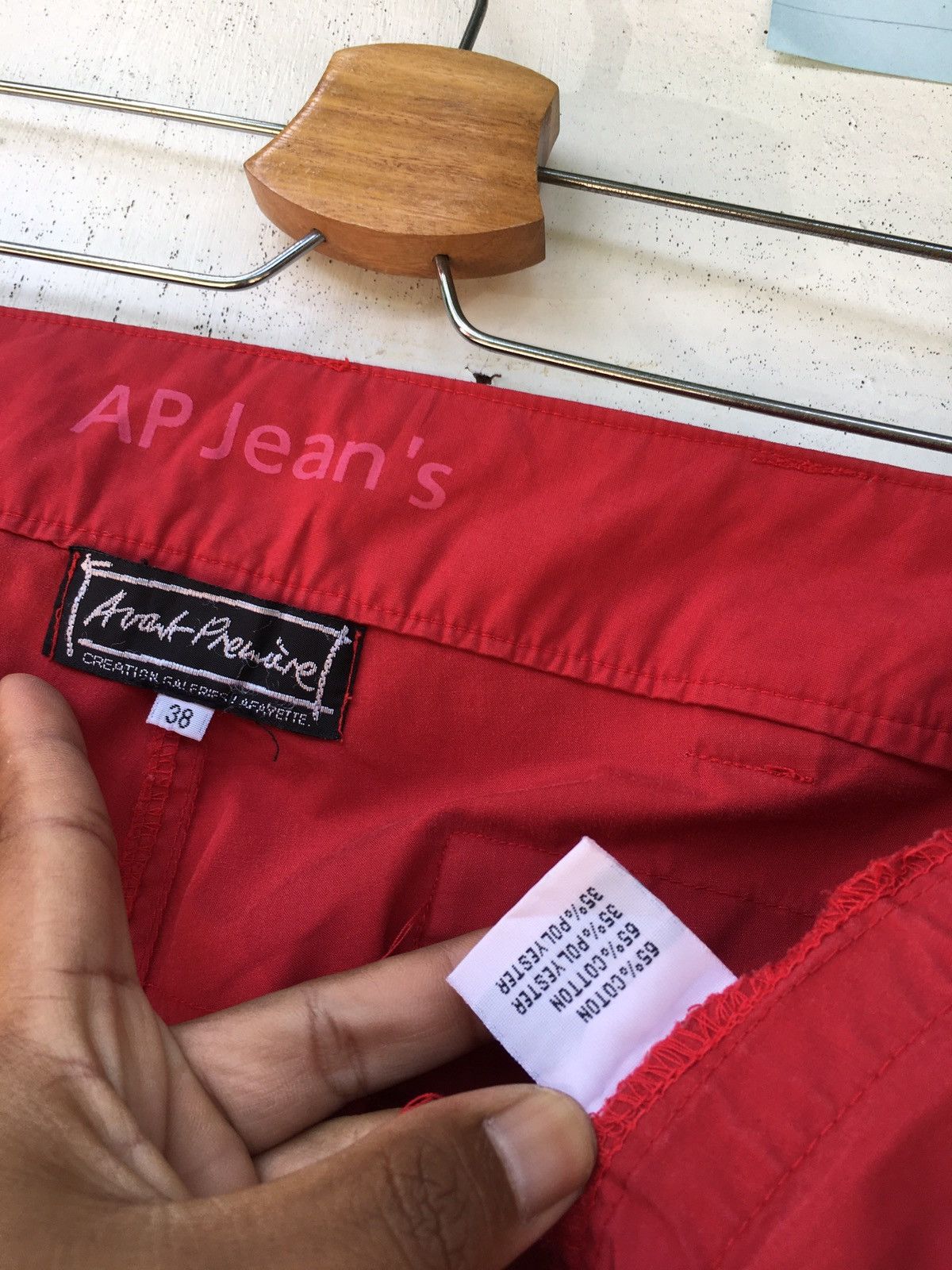 Japanese Brand Rare Vintage Avant Primeire AP Jeans Cropped Pants Size US 30 / EU 46 - 10 Thumbnail