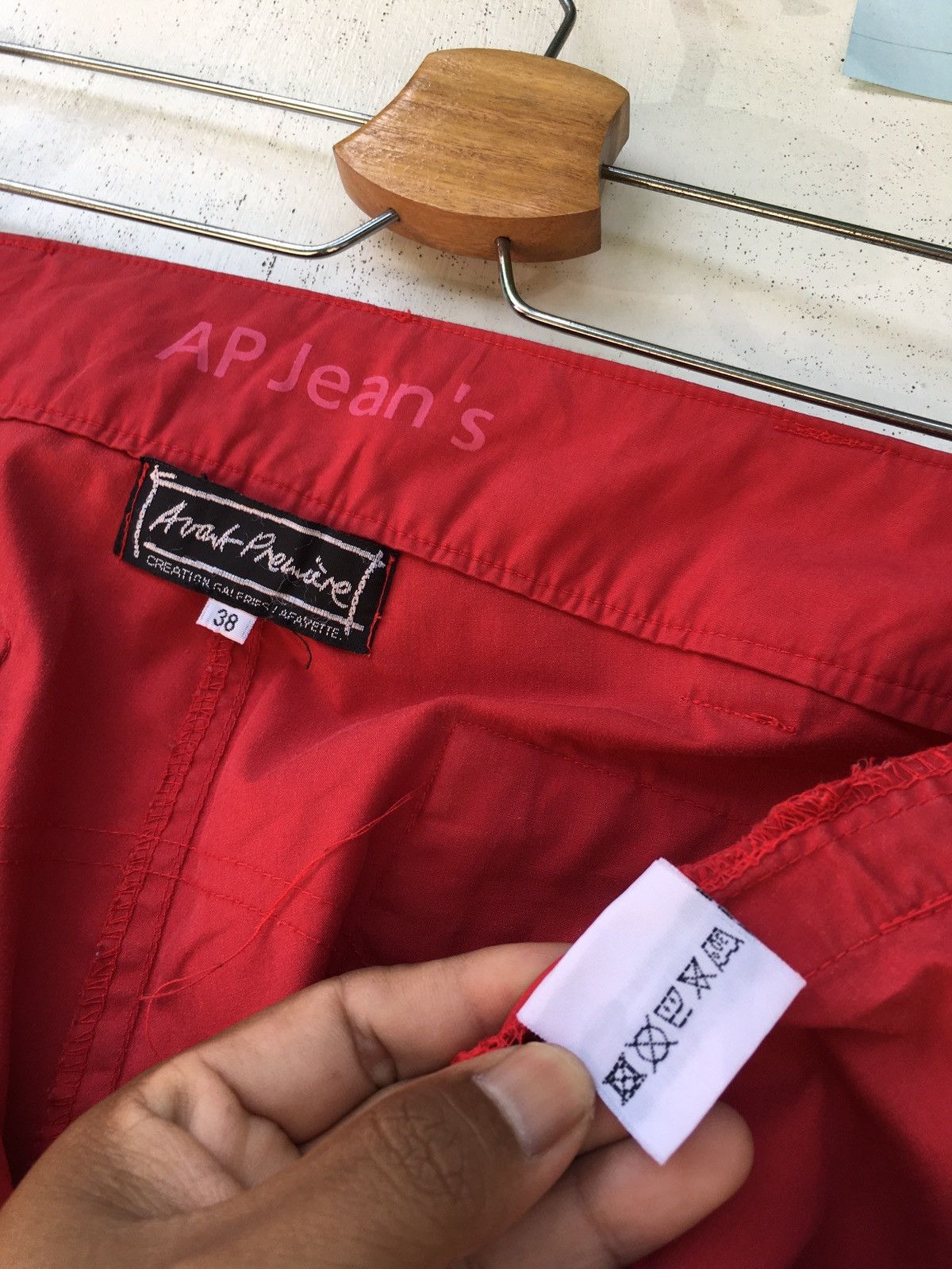 Japanese Brand Rare Vintage Avant Primeire AP Jeans Cropped Pants Size US 30 / EU 46 - 11 Thumbnail
