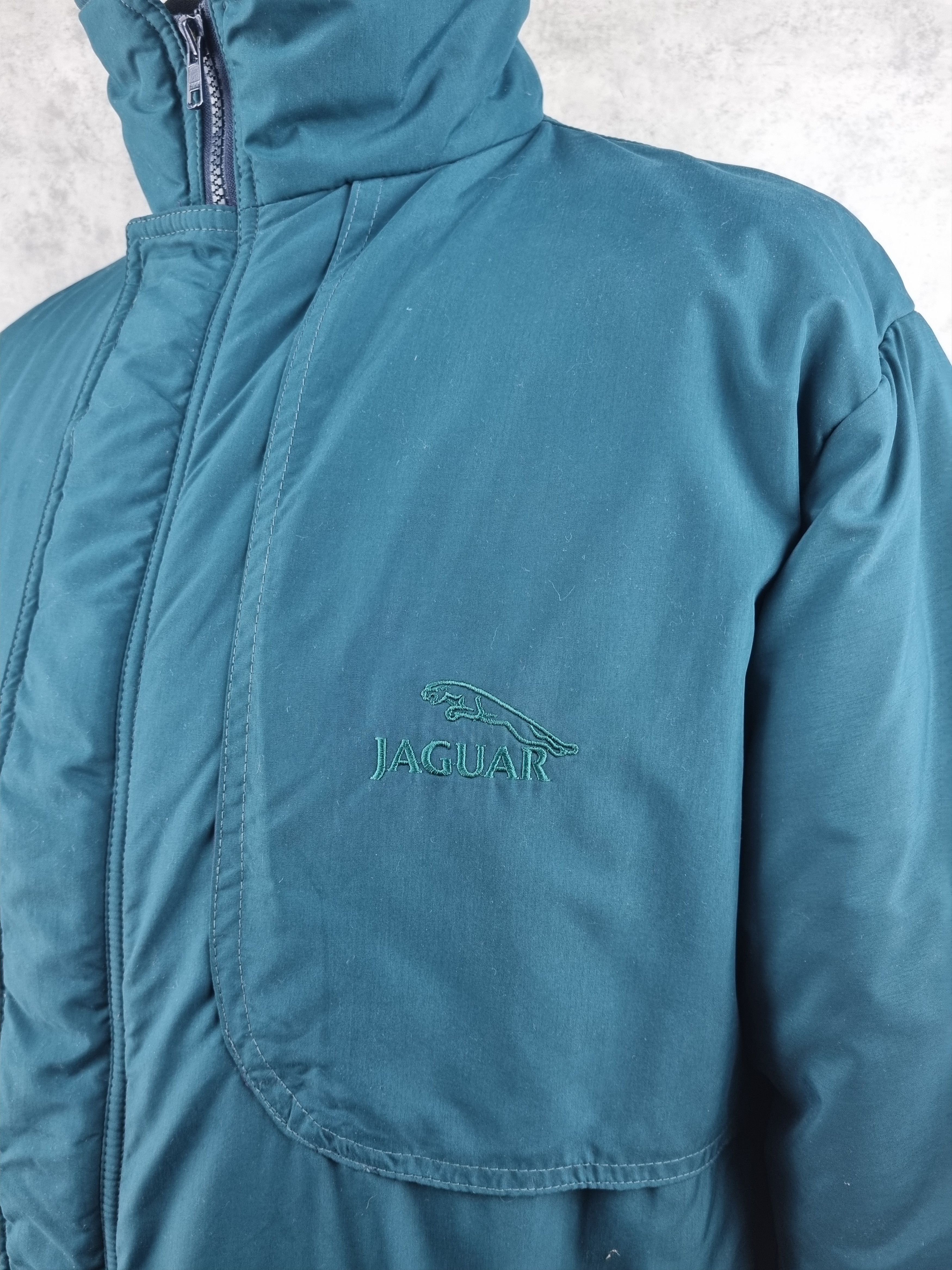 NASCAR Rare 80s JAGUAR Racing Vintage Parka Multi pockets Jacket Size US L / EU 52-54 / 3 - 2 Thumbnail