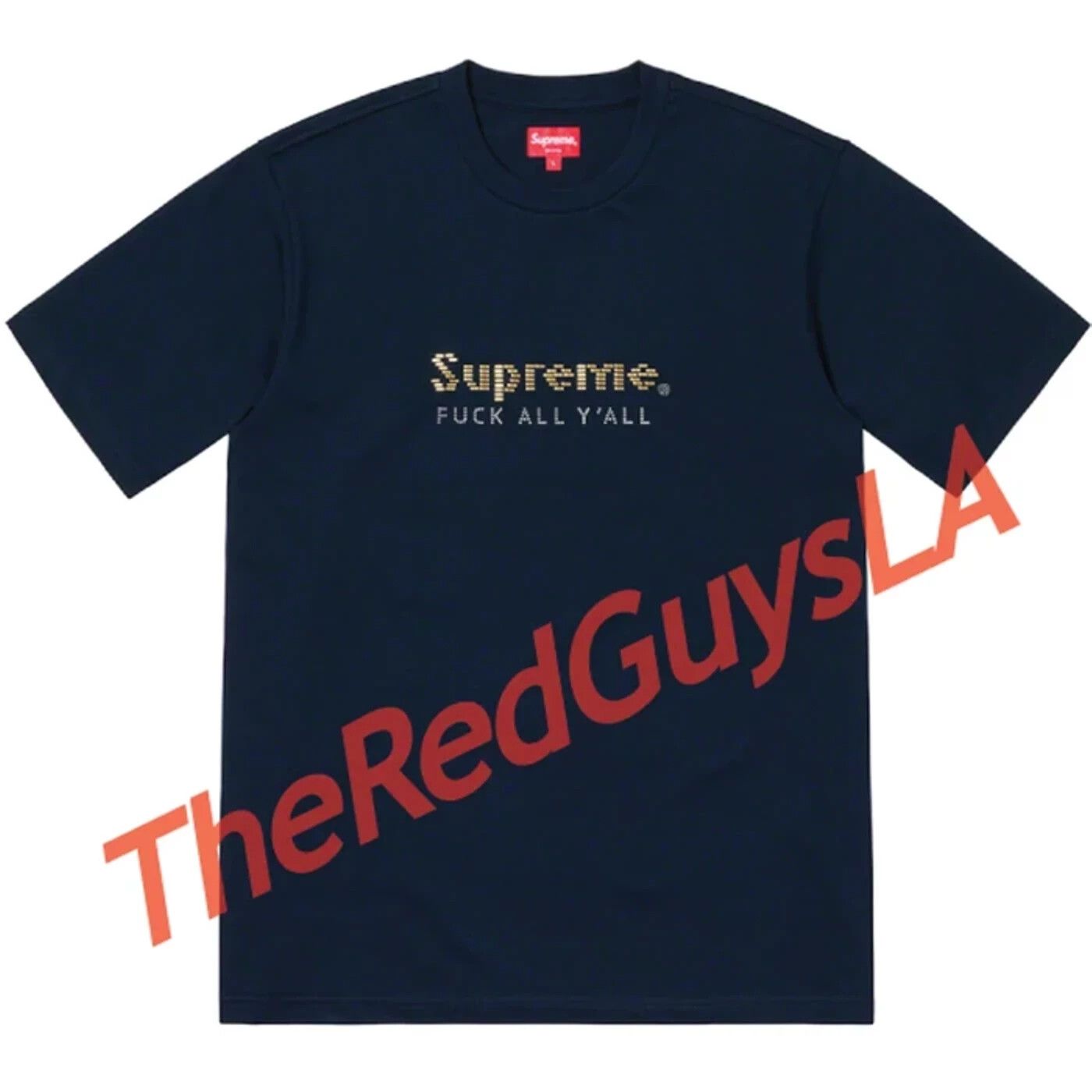 Supreme Gold Bars Tee | Grailed 