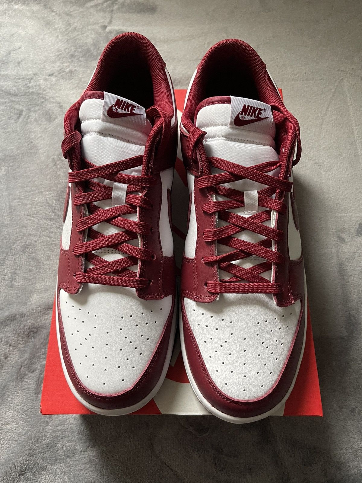 Nike Nike Dunk Low Team Red Size US 12 / EU 45 - 7 Thumbnail