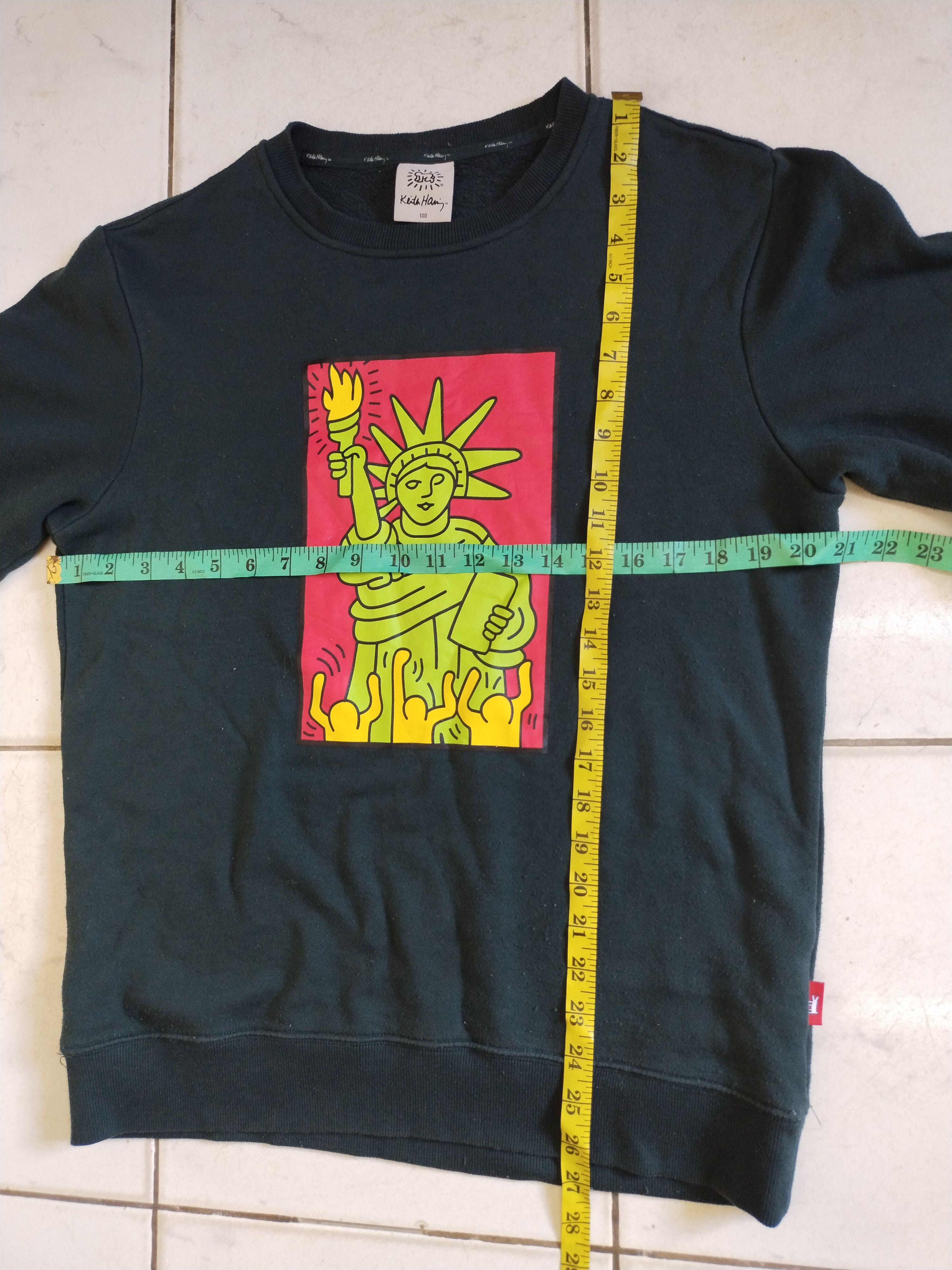 Keith Haring Keith Haring Sweatshirt Rare Pictures New York City Style Size US L / EU 52-54 / 3 - 11 Thumbnail