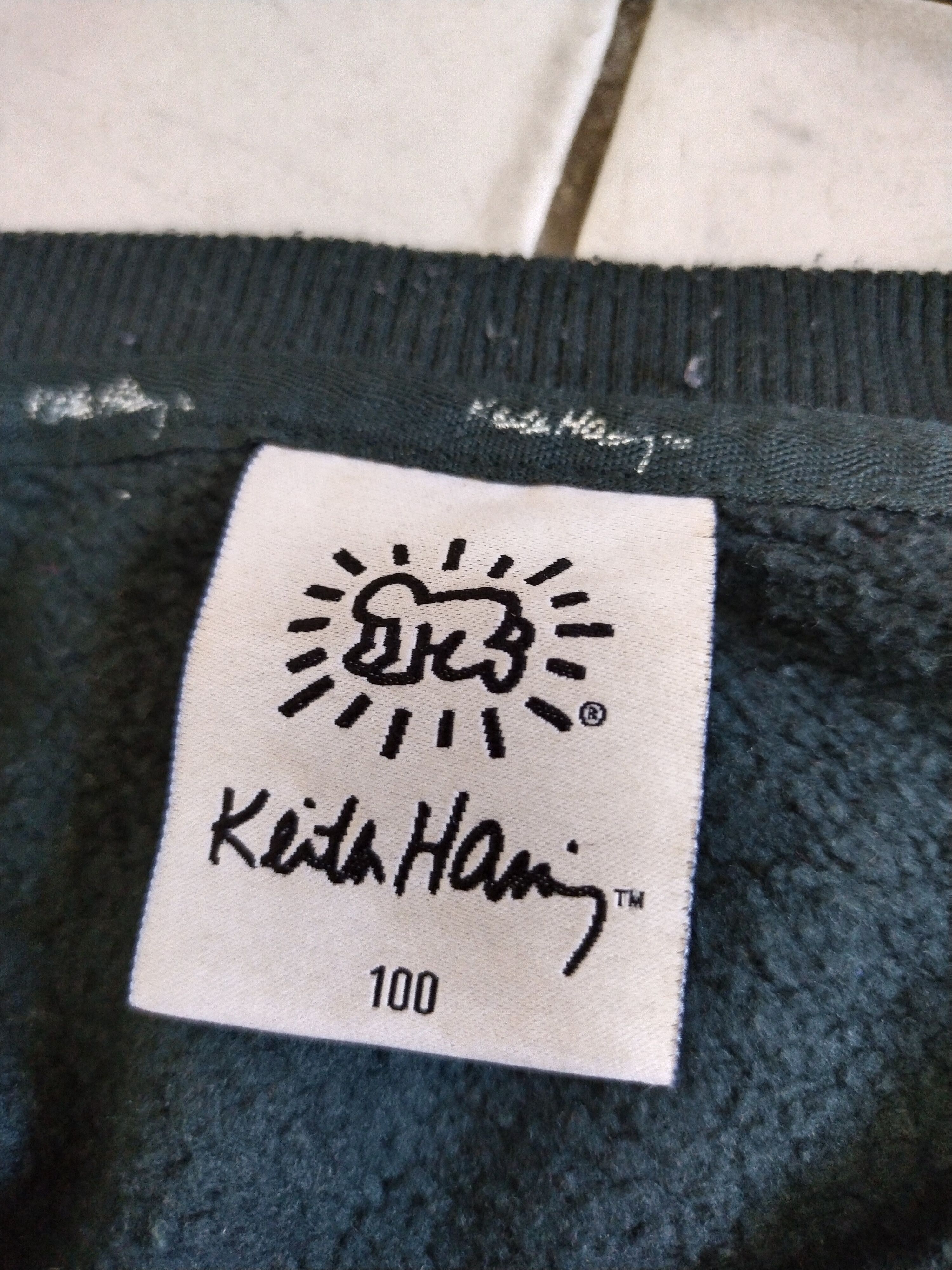 Keith Haring Keith Haring Sweatshirt Rare Pictures New York City Style Size US L / EU 52-54 / 3 - 7 Thumbnail