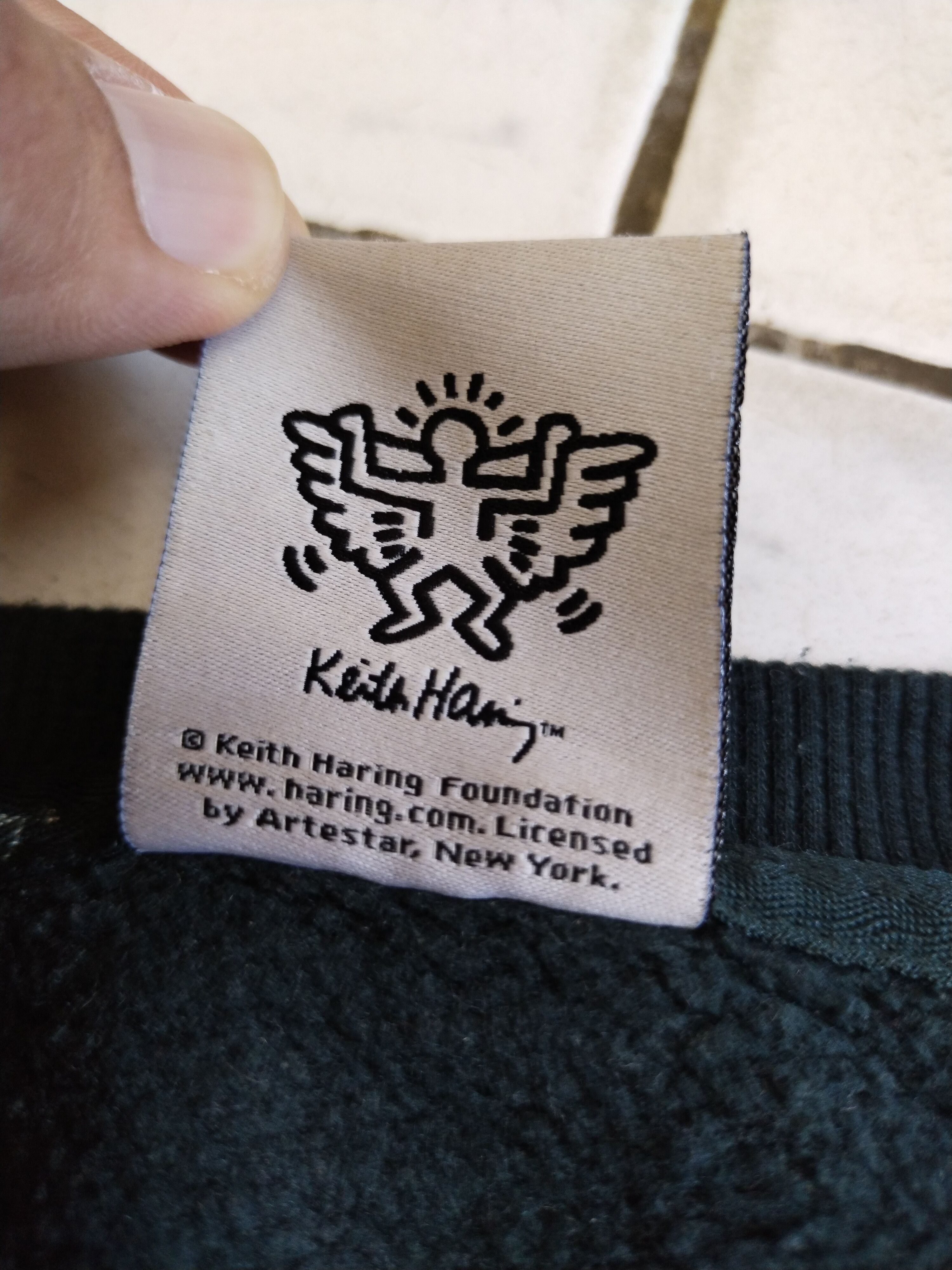 Keith Haring Keith Haring Sweatshirt Rare Pictures New York City Style Size US L / EU 52-54 / 3 - 8 Thumbnail