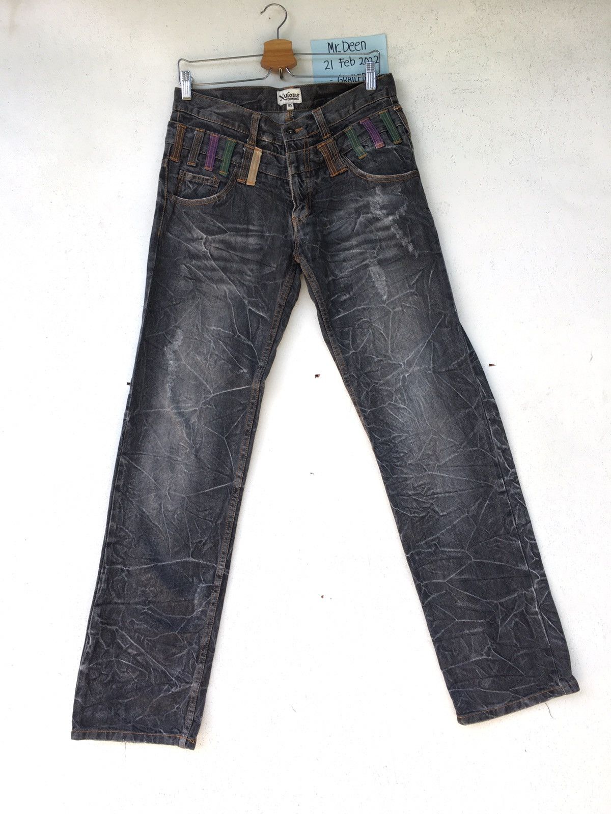 Japanese Brand Rare Vintage Nylaus Clothing Denim /Jeans Size US 33 - 1 Thumbnail