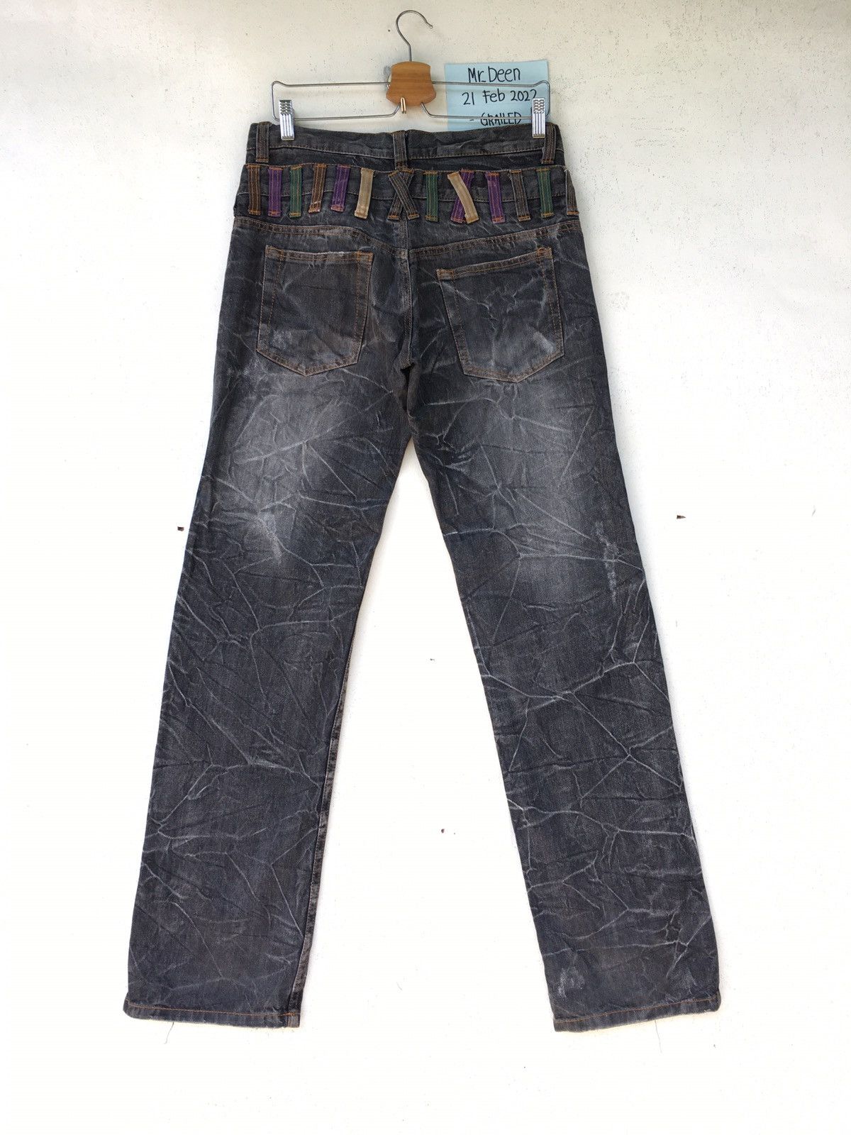 Japanese Brand Rare Vintage Nylaus Clothing Denim /Jeans Size US 33 - 12 Thumbnail