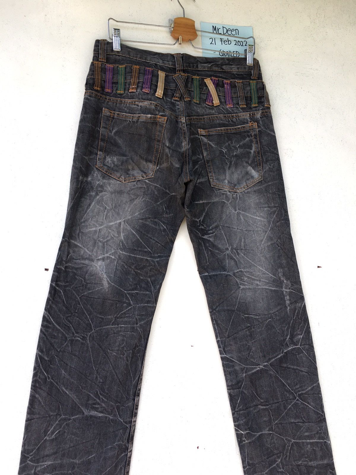 Japanese Brand Rare Vintage Nylaus Clothing Denim /Jeans Size US 33 - 16 Thumbnail