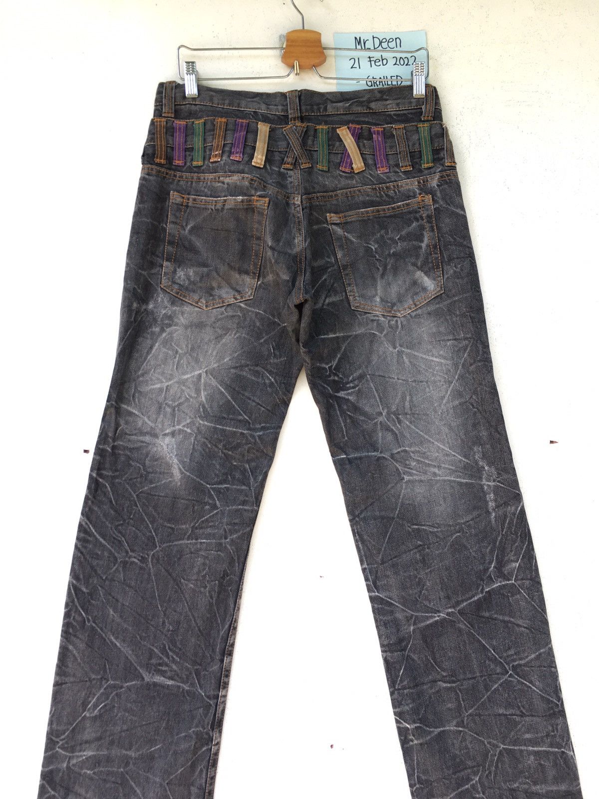 Japanese Brand Rare Vintage Nylaus Clothing Denim /Jeans Size US 33 - 15 Thumbnail