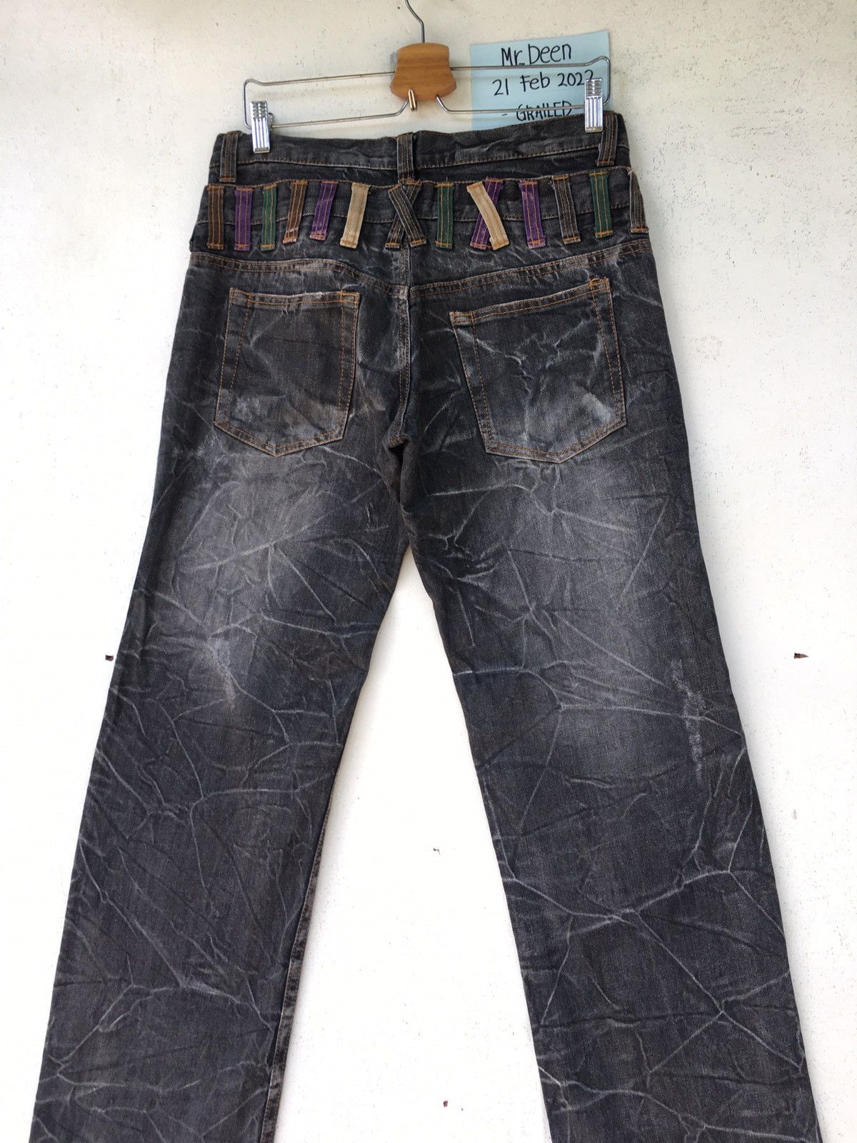Japanese Brand Rare Vintage Nylaus Clothing Denim /Jeans Size US 33 - 17 Thumbnail