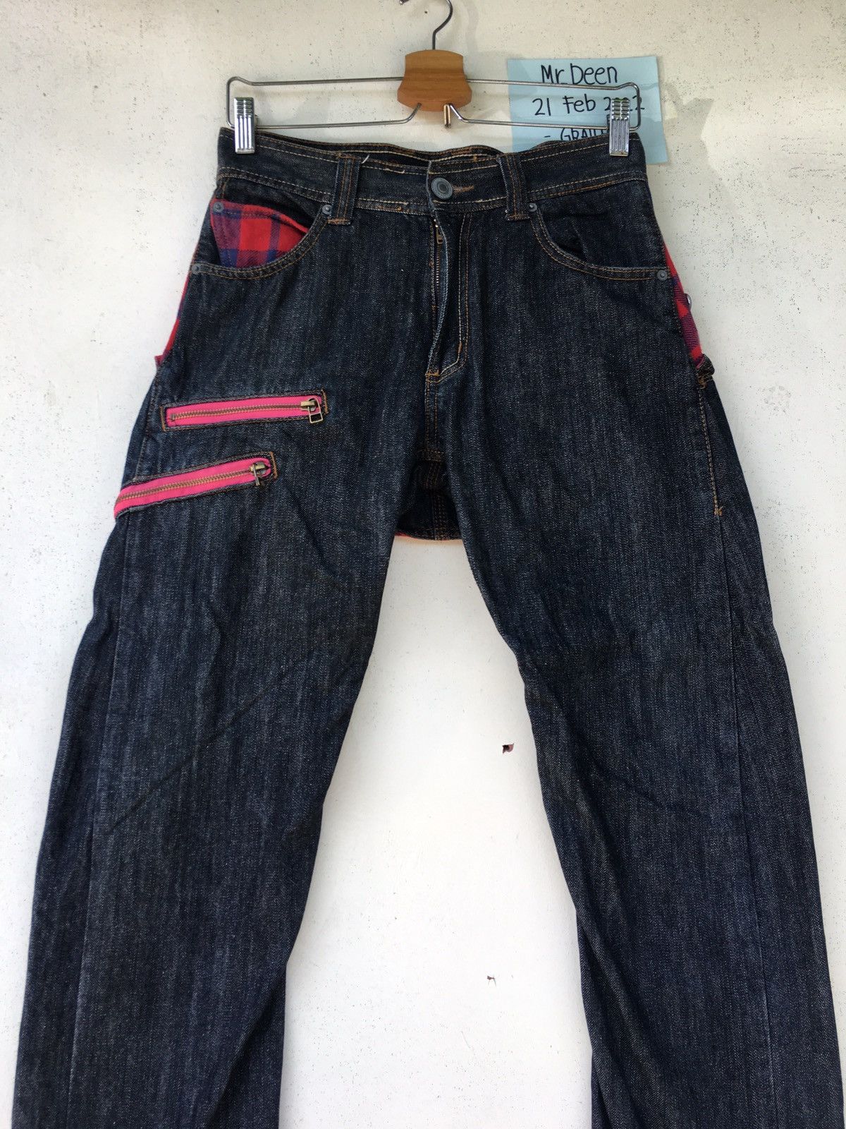 Japanese Brand Rare Vintage Dominate Handcrafted Jeans / Denim Size US 30 / EU 46 - 5 Thumbnail