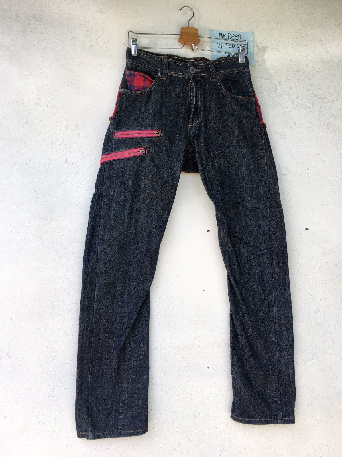 Japanese Brand Rare Vintage Dominate Handcrafted Jeans / Denim Size US 30 / EU 46 - 3 Thumbnail