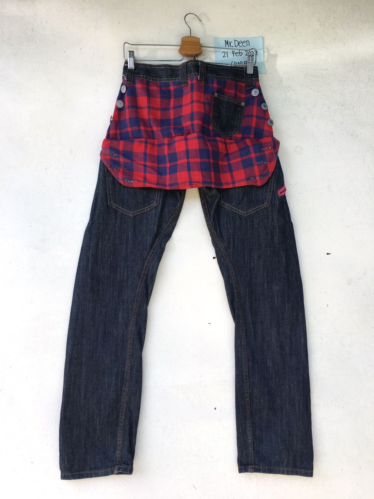Japanese Brand Rare Vintage Dominate Handcrafted Jeans / Denim Size US 30 / EU 46 - 1 Thumbnail