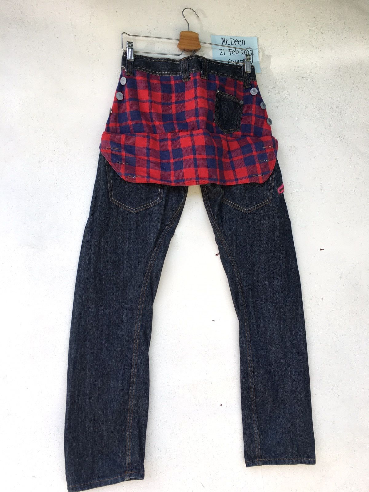 Japanese Brand Rare Vintage Dominate Handcrafted Jeans / Denim Size US 30 / EU 46 - 7 Thumbnail