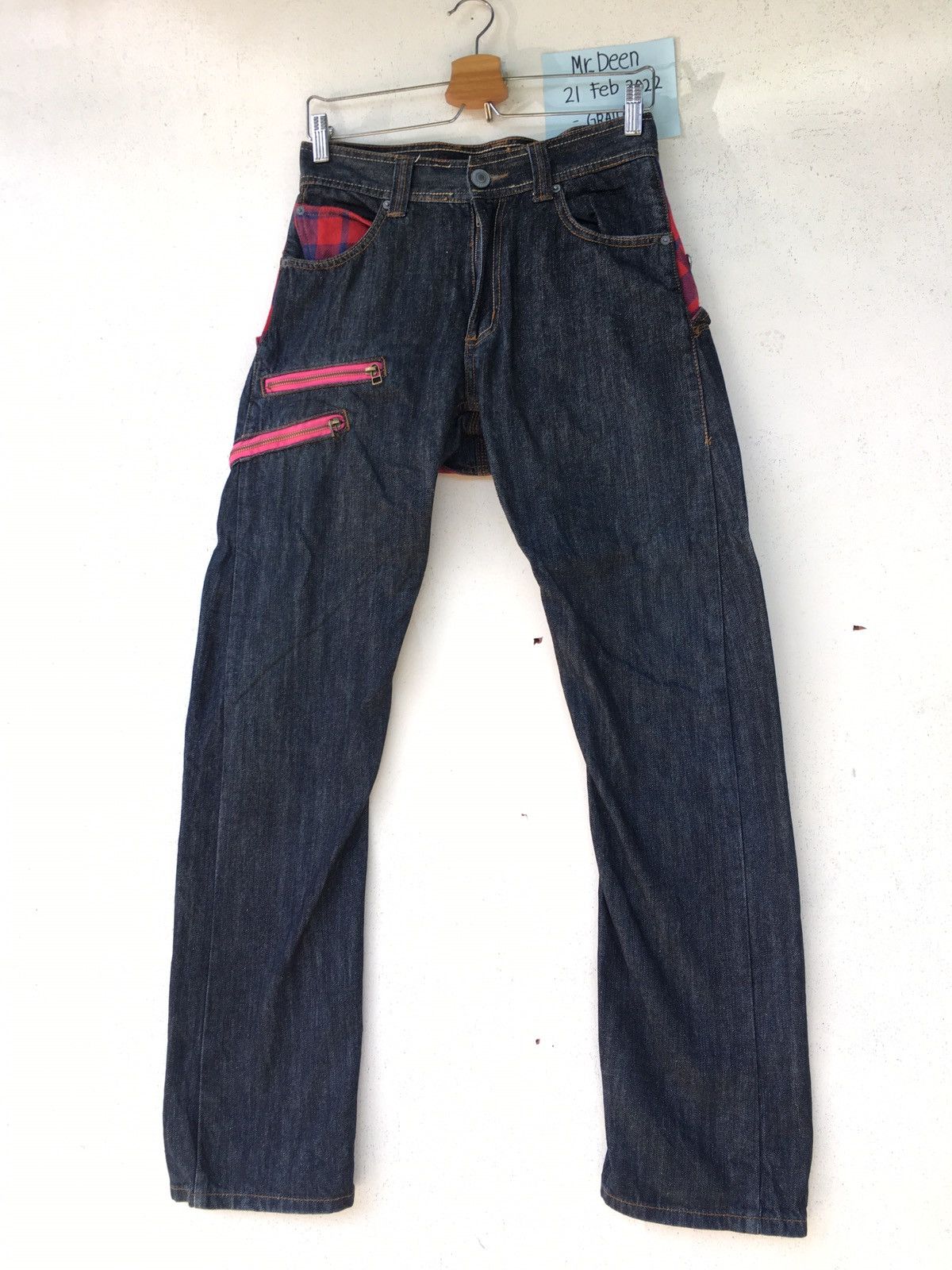 Japanese Brand Rare Vintage Dominate Handcrafted Jeans / Denim Size US 30 / EU 46 - 4 Thumbnail