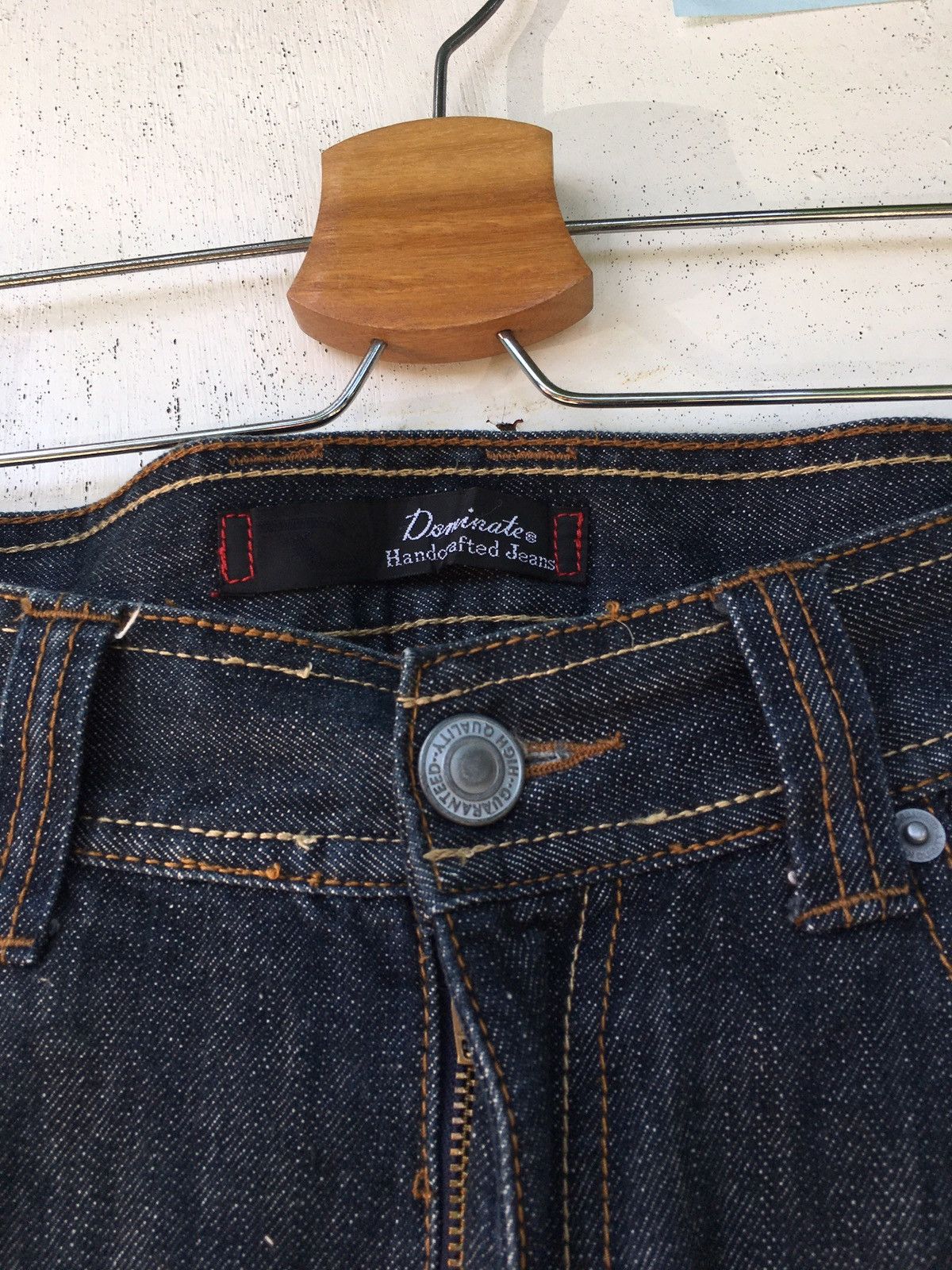 Japanese Brand Rare Vintage Dominate Handcrafted Jeans / Denim Size US 30 / EU 46 - 15 Thumbnail
