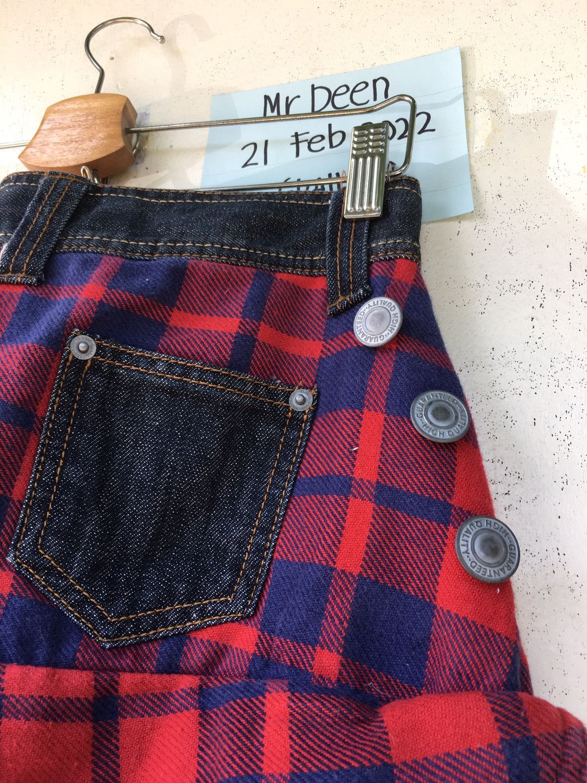 Japanese Brand Rare Vintage Dominate Handcrafted Jeans / Denim Size US 30 / EU 46 - 11 Thumbnail