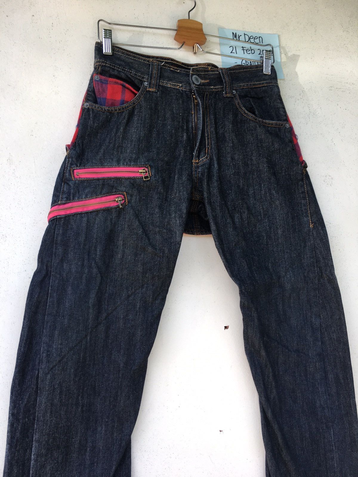 Japanese Brand Rare Vintage Dominate Handcrafted Jeans / Denim Size US 30 / EU 46 - 6 Thumbnail