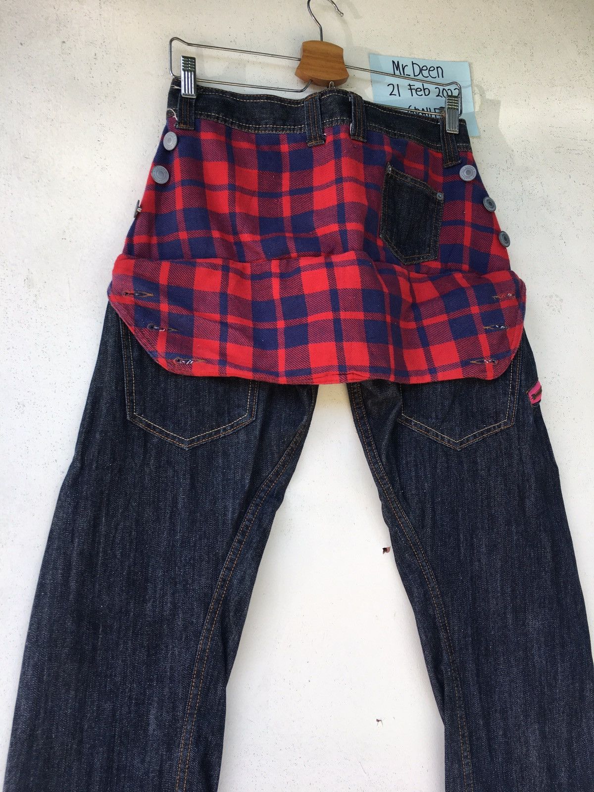 Japanese Brand Rare Vintage Dominate Handcrafted Jeans / Denim Size US 30 / EU 46 - 10 Thumbnail