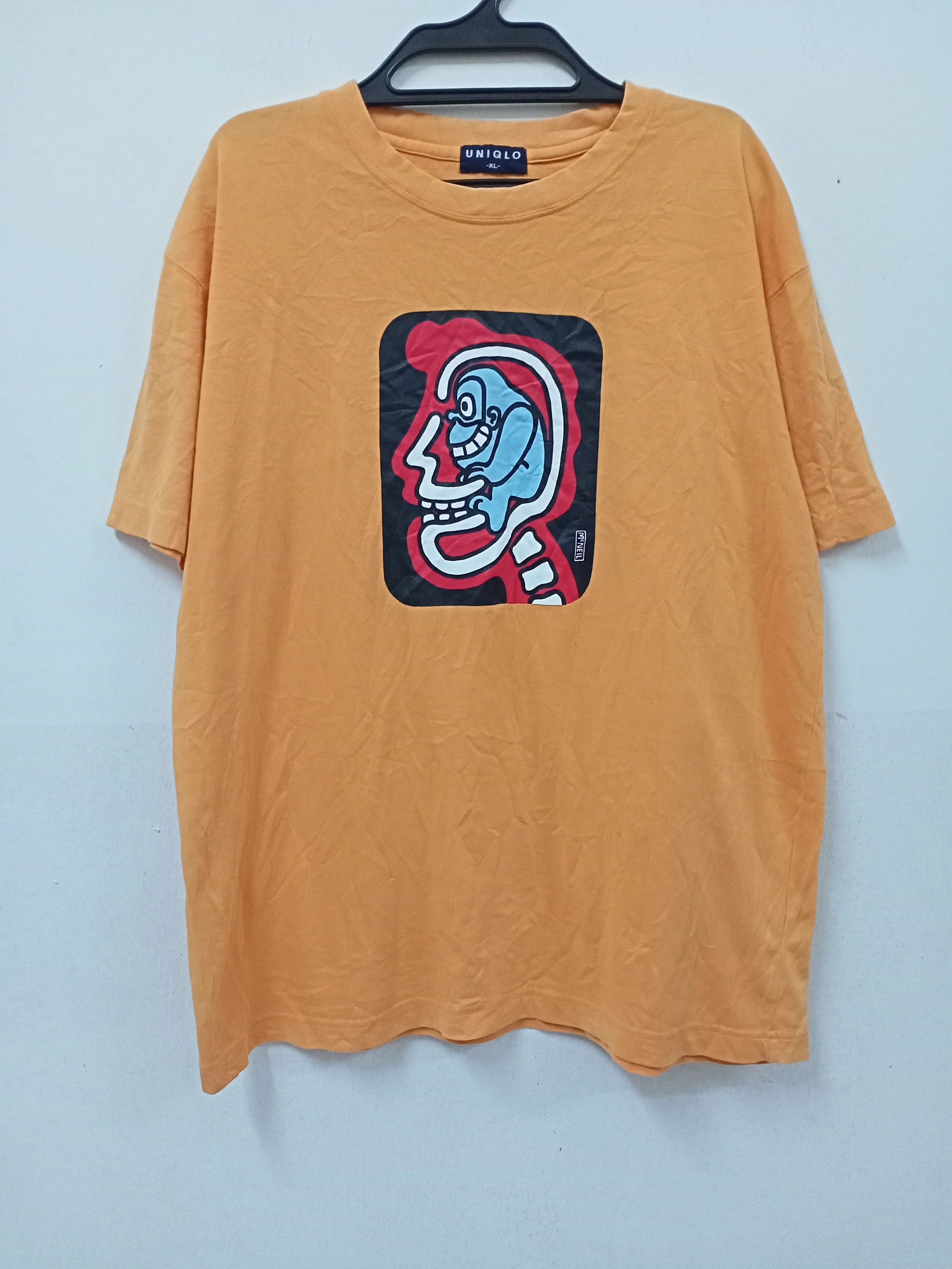 Uniqlo Uniqlo P.McNeil Human Ape Art T-shirt Size US L / EU 52-54 / 3 - 1 Thumbnail