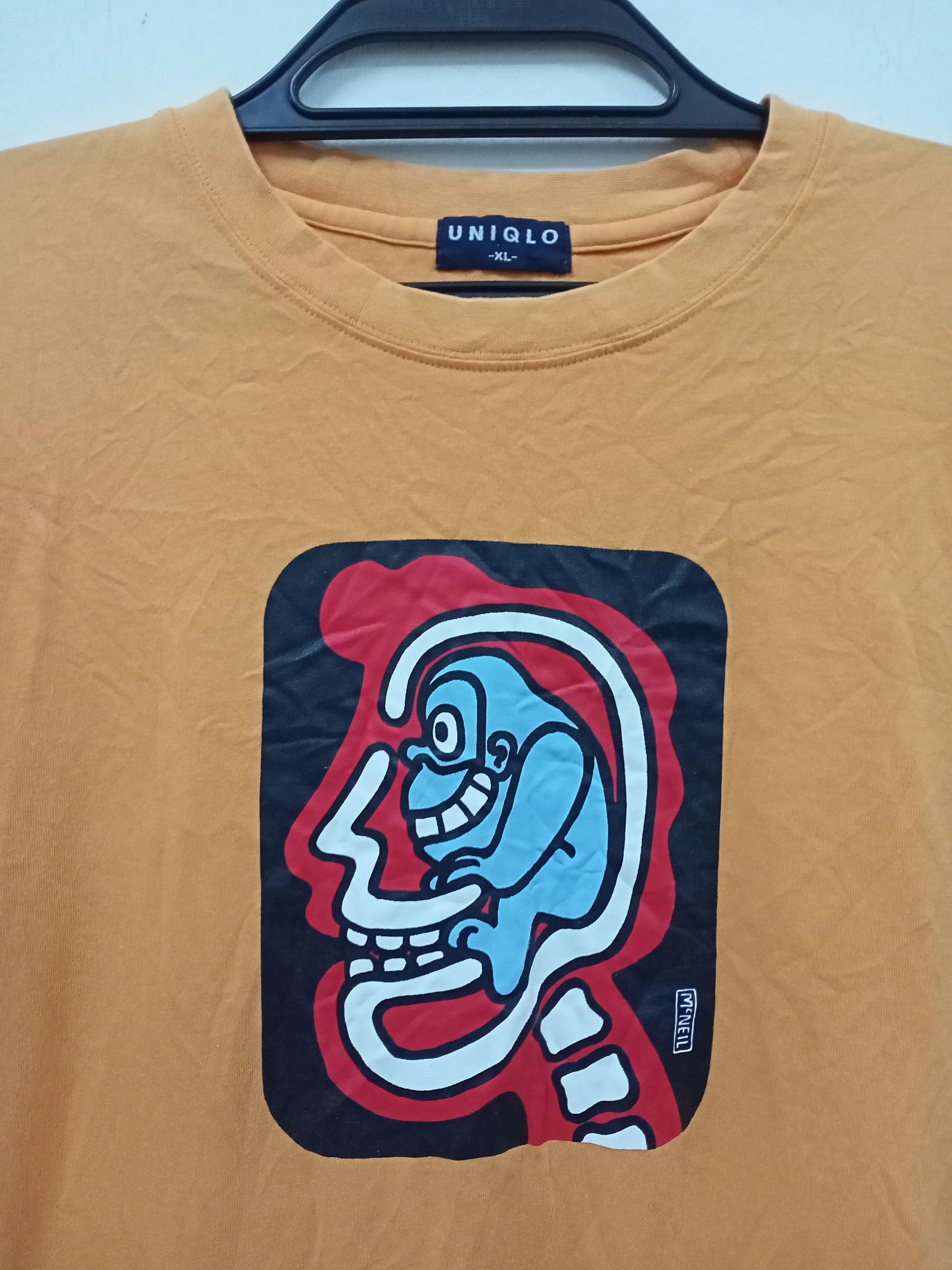 Uniqlo Uniqlo P.McNeil Human Ape Art T-shirt Size US L / EU 52-54 / 3 - 2 Thumbnail